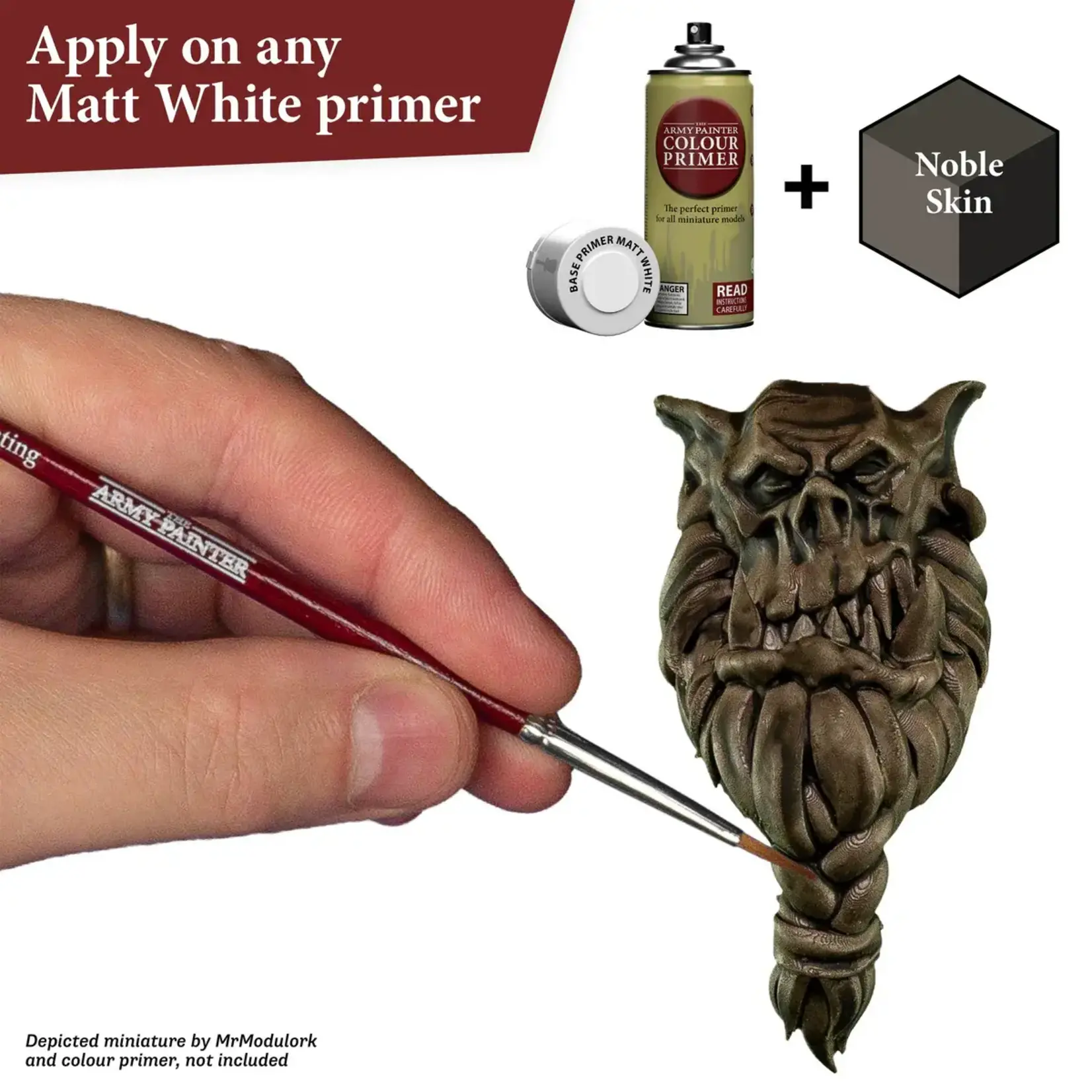 THE ARMY PAINTER NOBLE SKIN - DARK BROWN - 18mL / 0.6 fl. oz.