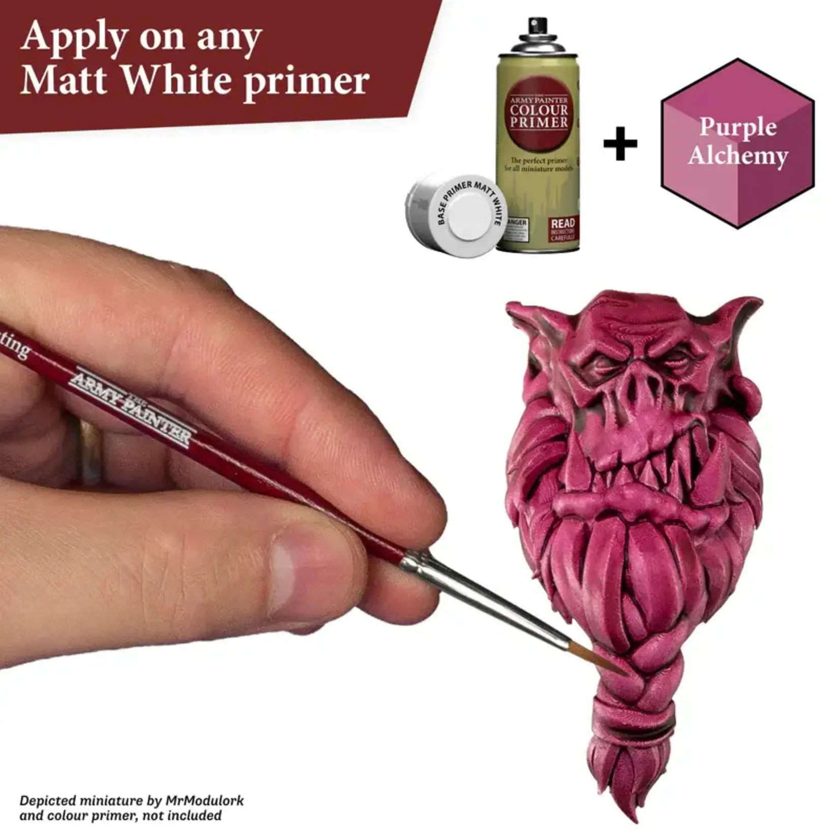 THE ARMY PAINTER PURPLE ALCHEMY - STRONG PINK - 18mL / 0.6 fl. oz.