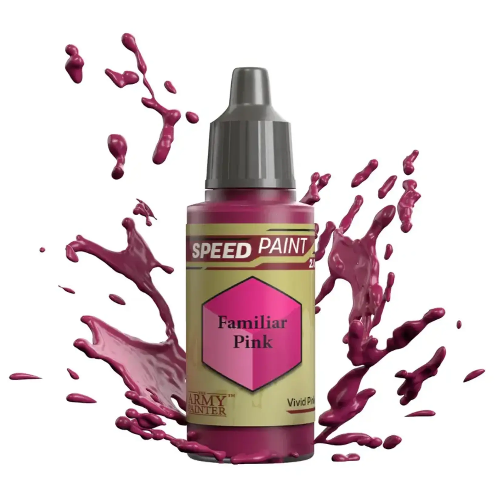 THE ARMY PAINTER FAMILIAR PINK - VIVID PINK - 18mL / 0.6 fl. oz.