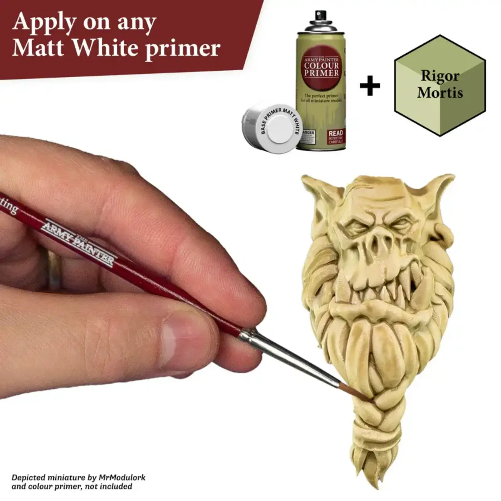 THE ARMY PAINTER RIGOR MORTIS - LIGHT GREYISH GREEN - 18mL / 0.6 fl. oz.