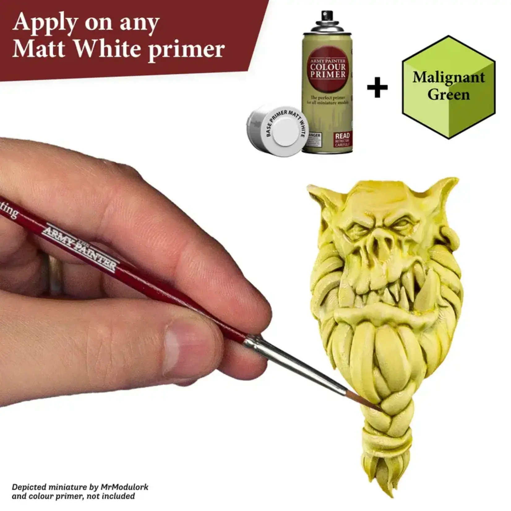 THE ARMY PAINTER MALIGNANT GREEN - LIGHT GREENISH YELLOW - 18mL / 0.6 fl. oz.