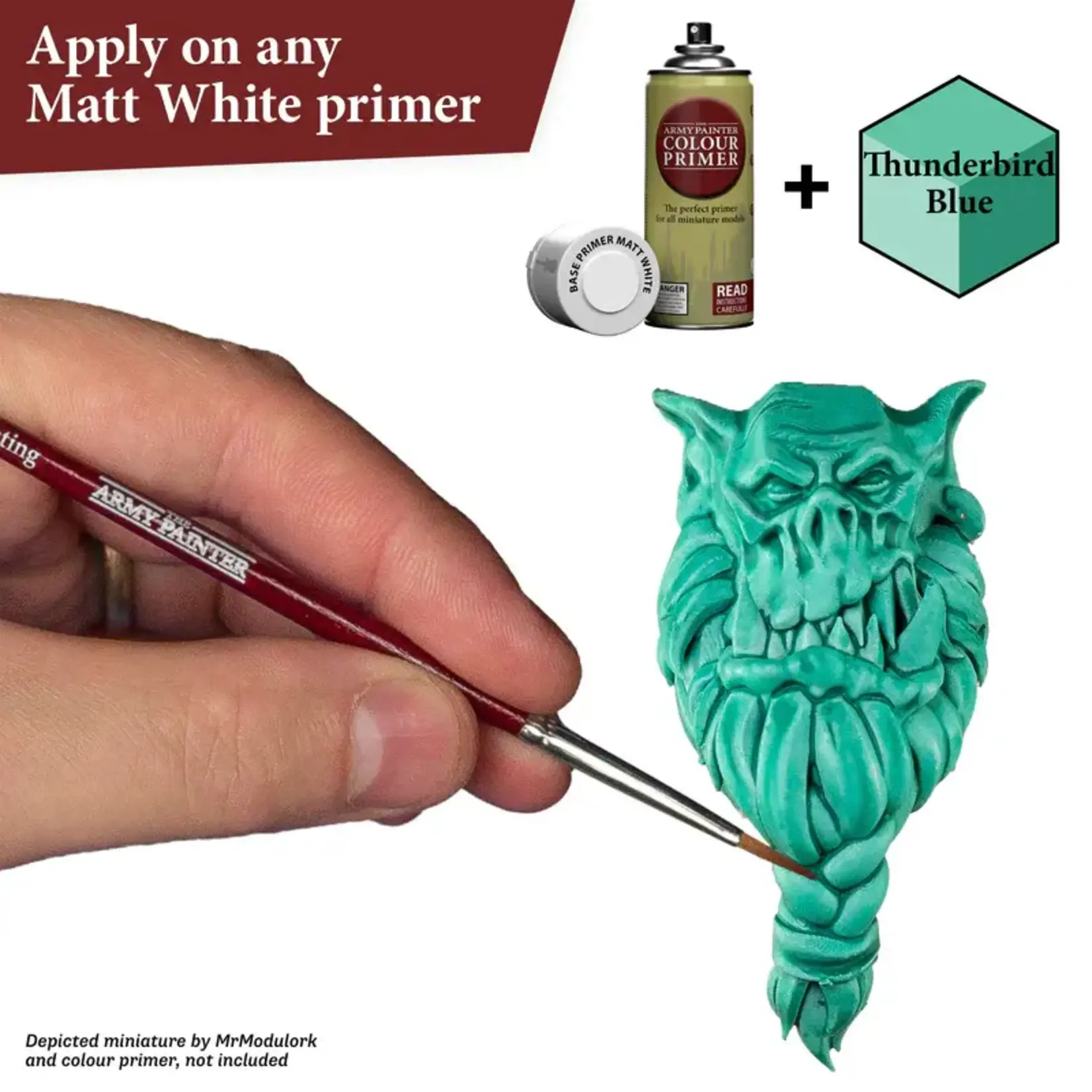 THE ARMY PAINTER THUNDERBIRD BLUE - BLUISH GREEN - 18mL / 0.6 fl. oz.