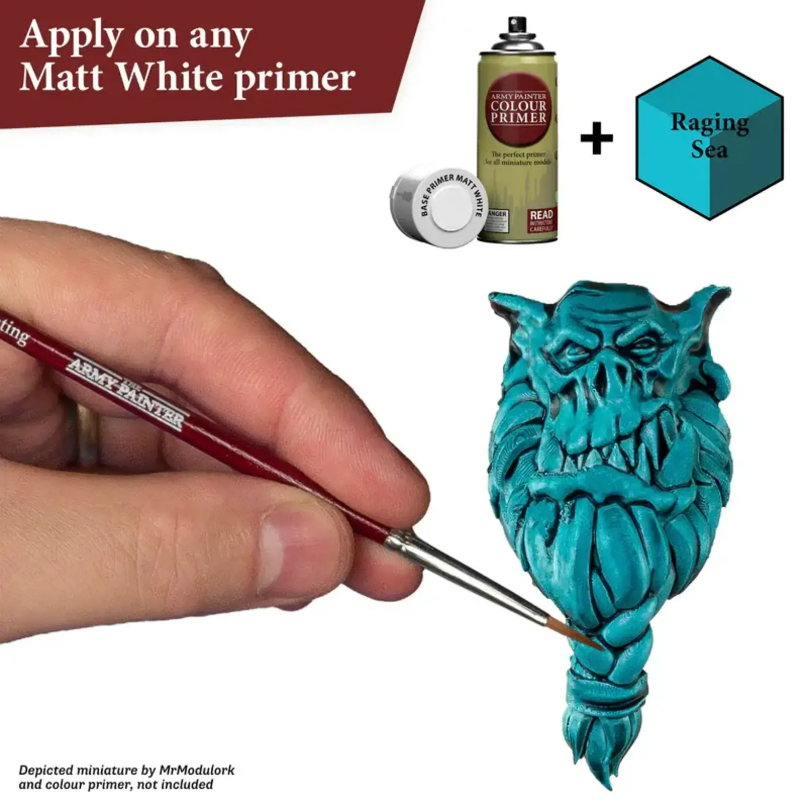 THE ARMY PAINTER RAGING SEA - DEEP GREENISH BLUE - 18mL / 0.6 fl. oz.