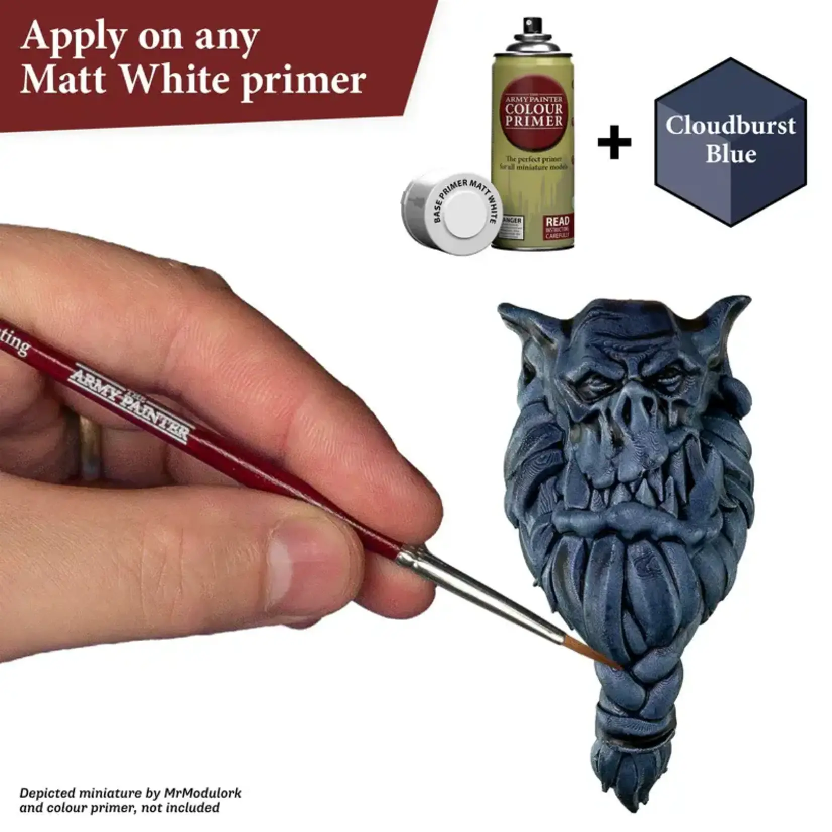 THE ARMY PAINTER CLOUDBURST BLUE - DARK BLUE - 18mL / 0.6 fl. oz.