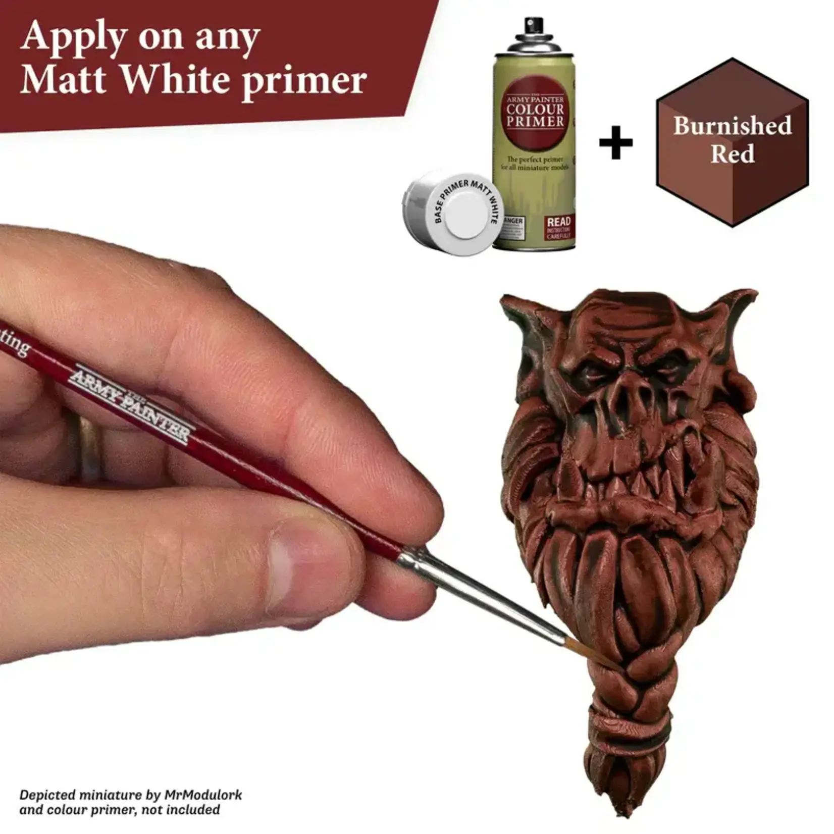 THE ARMY PAINTER BURNISHED RED - REDDISH BROWN - 18mL / 0.6 fl. oz.