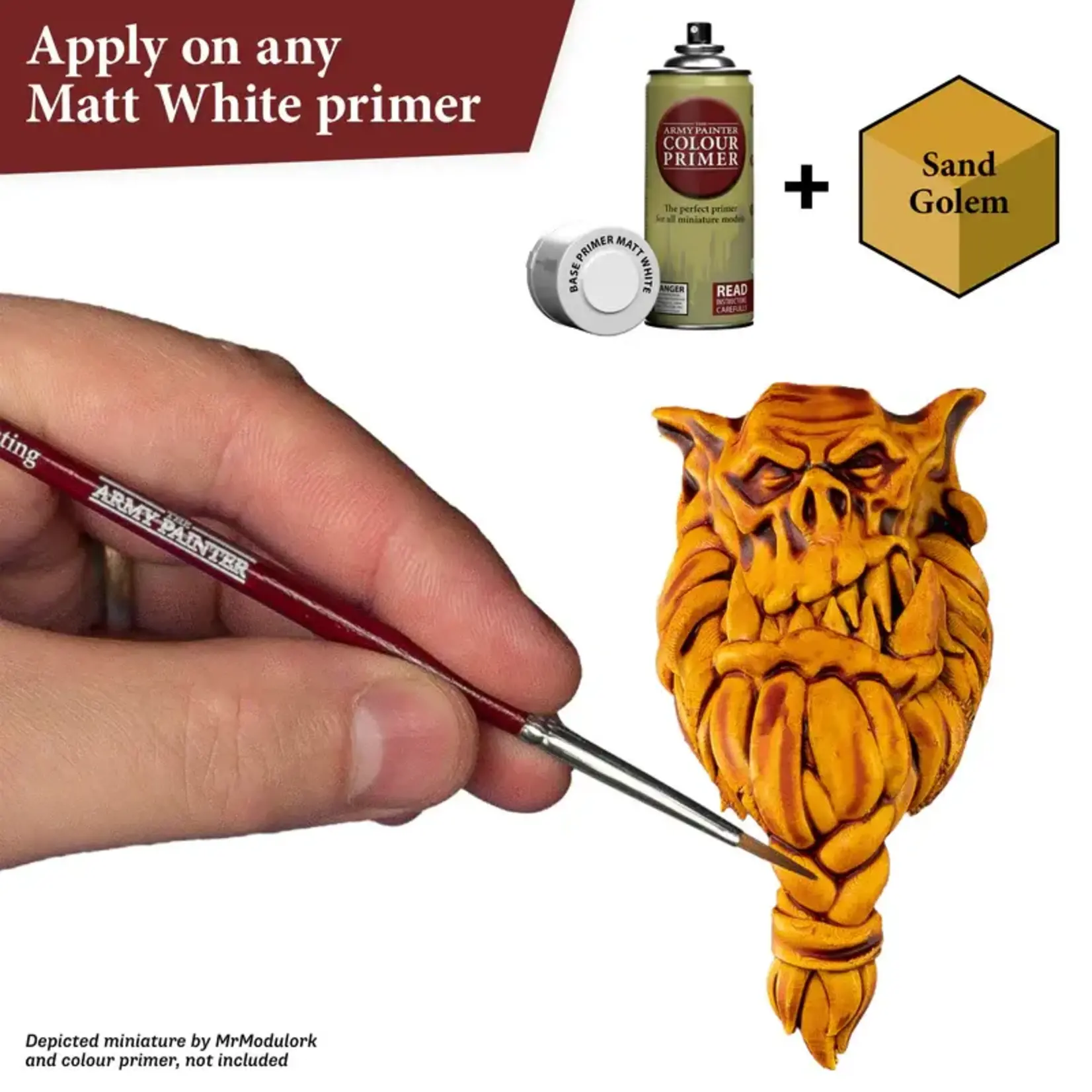 THE ARMY PAINTER SAND GOLEM - STRONG YELLOWISH BROWN - 18mL / 0.6 fl. oz.