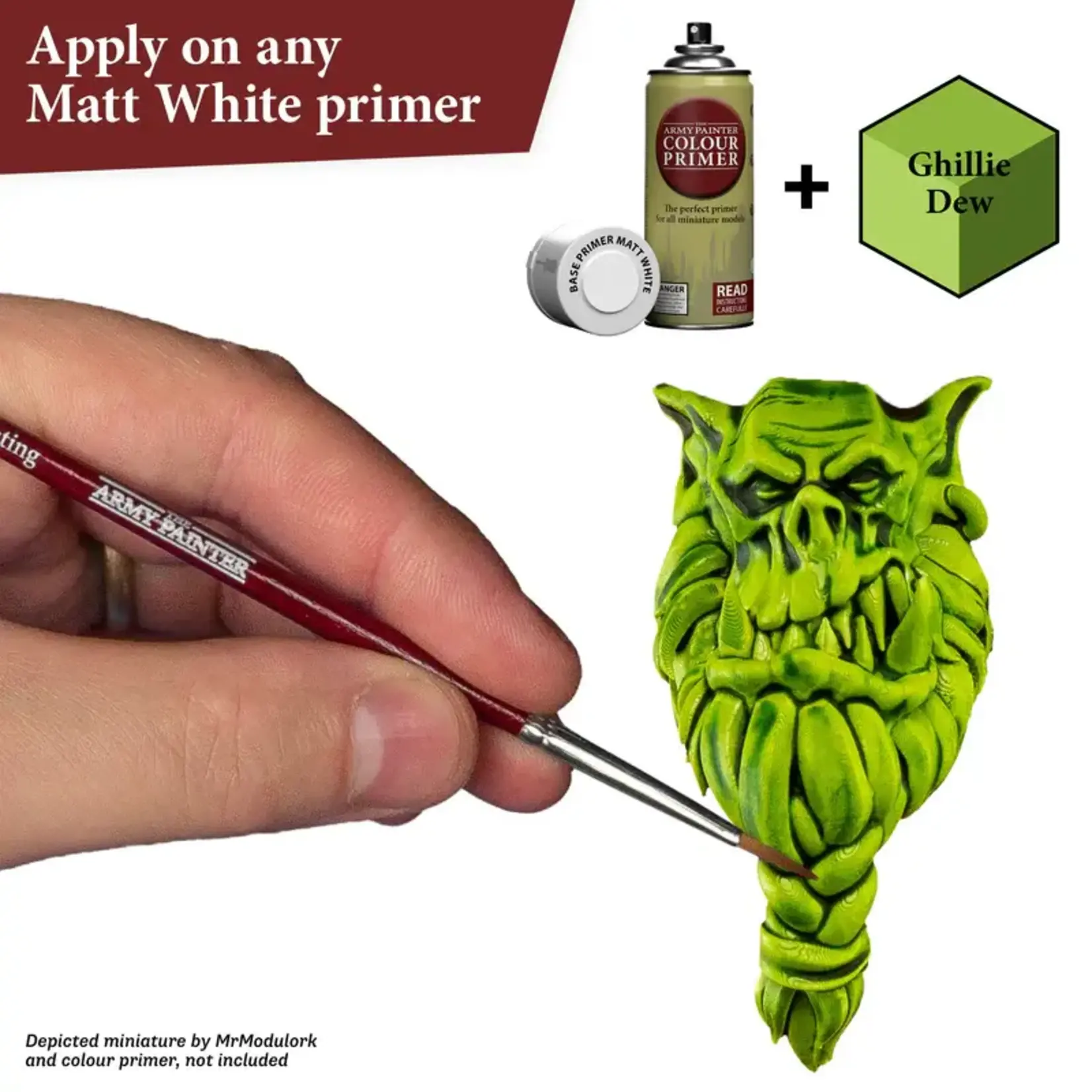 THE ARMY PAINTER GHILLIE DEW - BRILLIANT YELLOWISH GREEN - 18mL / 0.6 fl. oz.