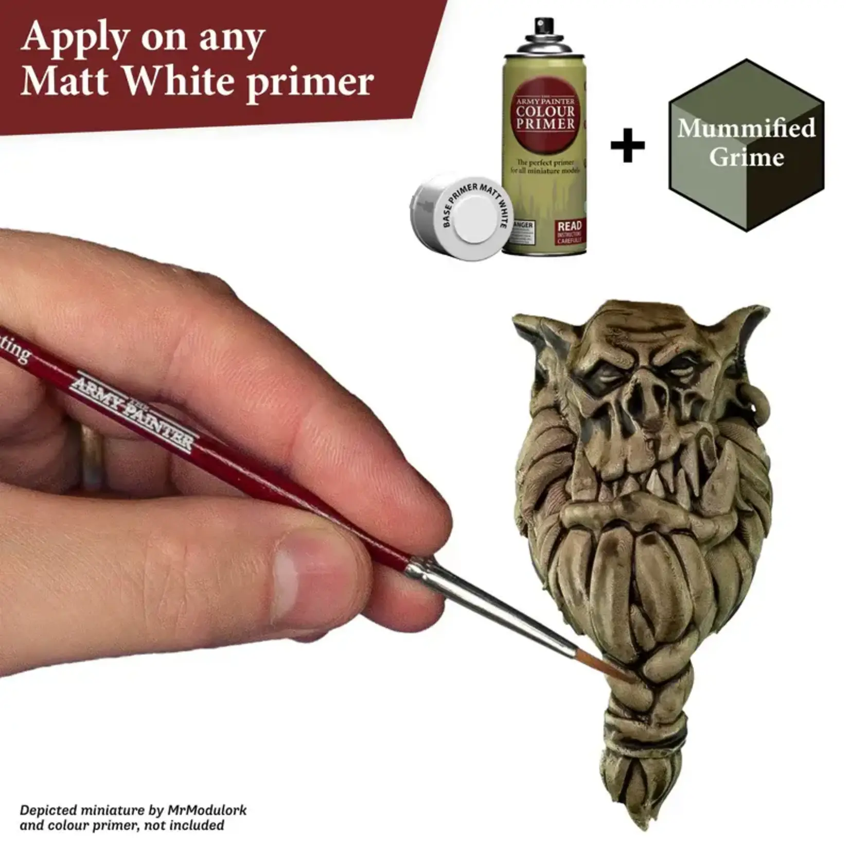 THE ARMY PAINTER MUMMIFIED GRIME - GREENISH GREY - 18mL / 0.6 fl. oz.