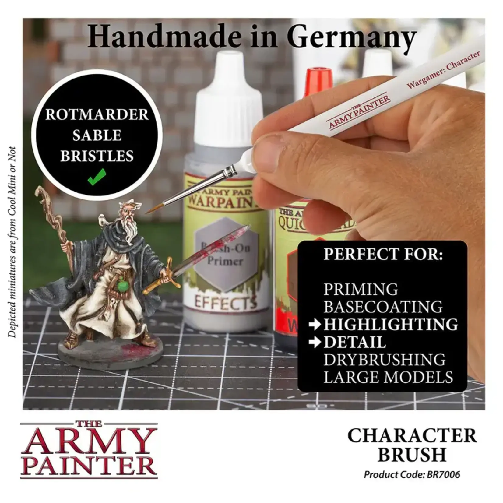 THE ARMY PAINTER CHARACTER PAINT BRUSH SINGLE