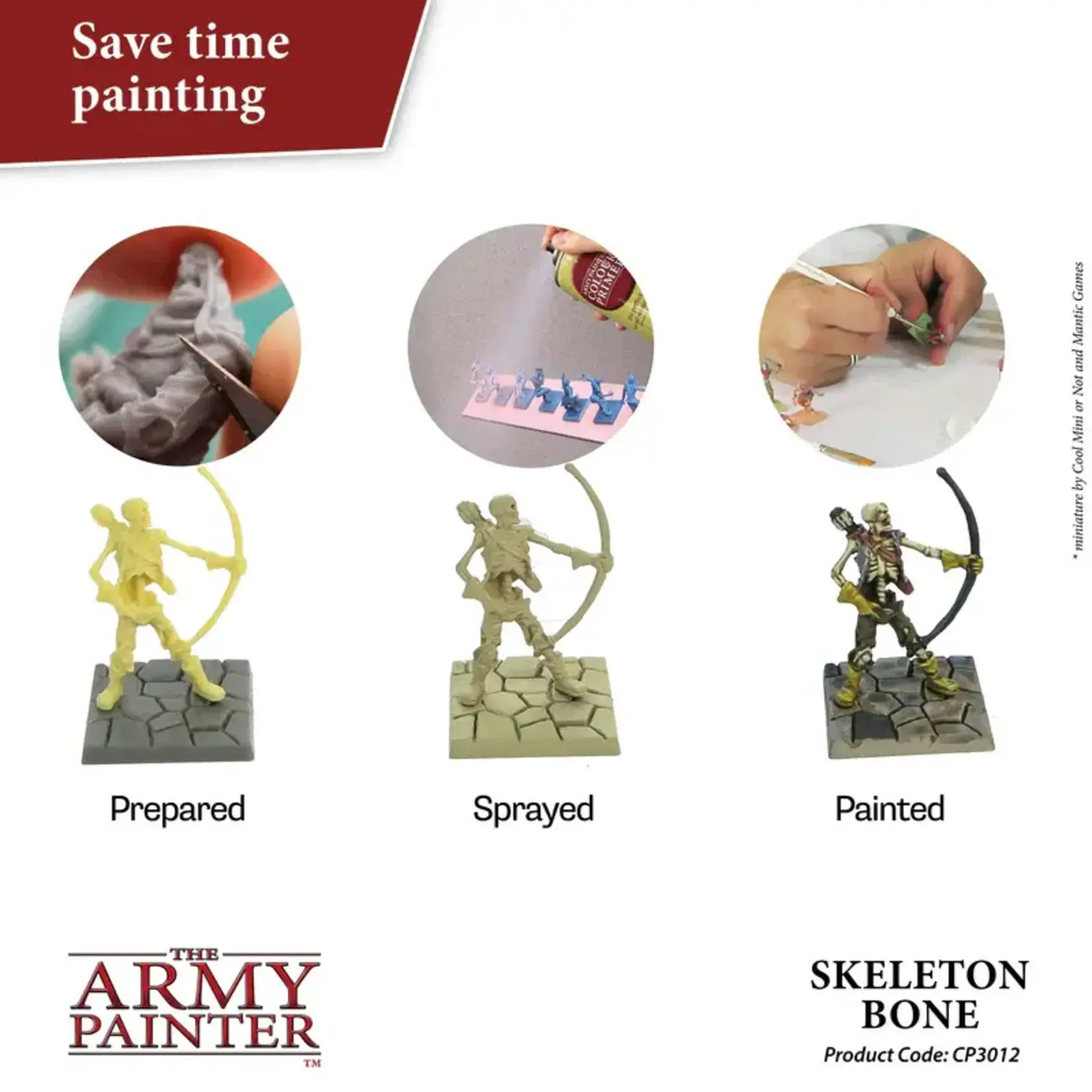 THE ARMY PAINTER SKELETON BONE SPRAY PRIMER 400mL