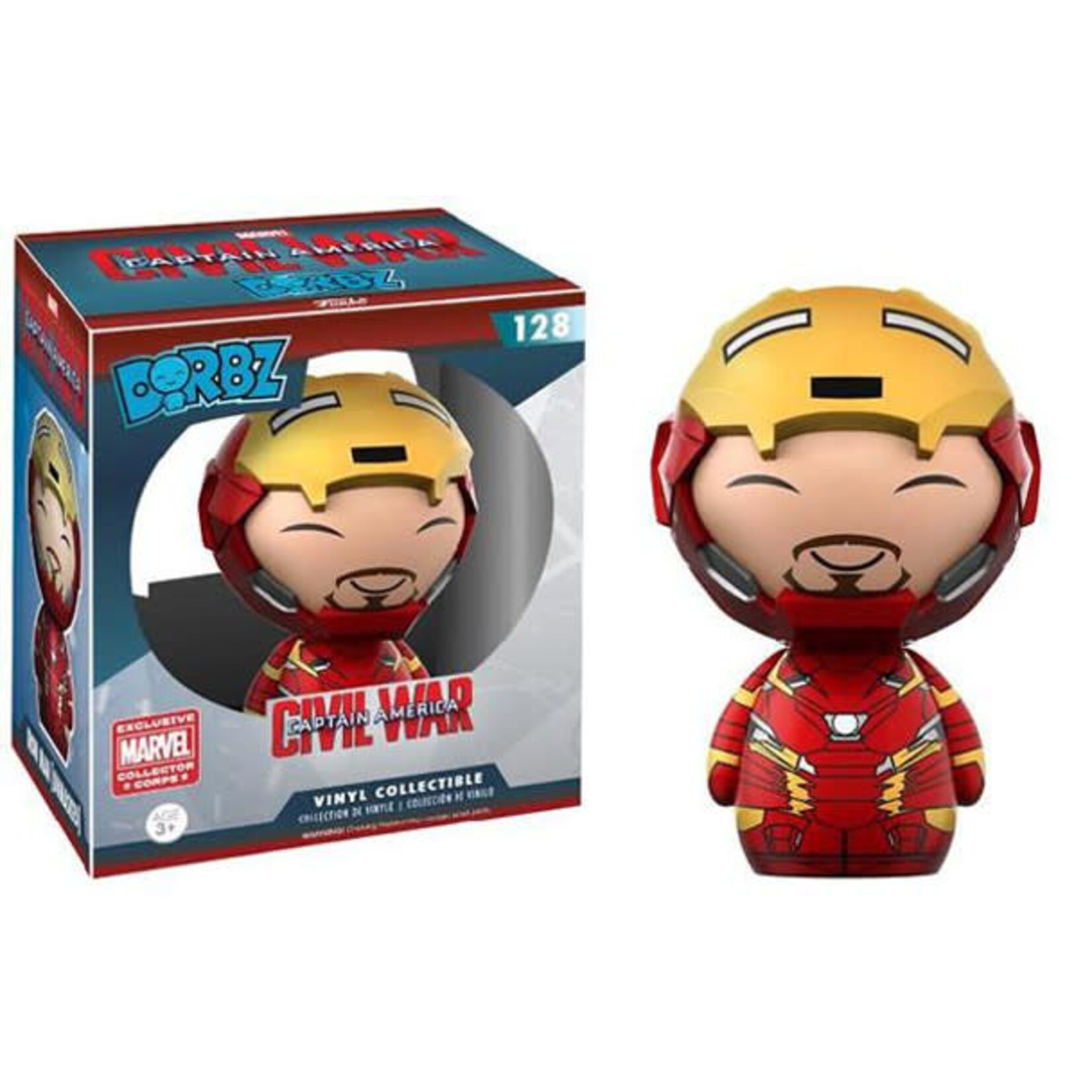 FUNKO IRON MAN 128 DORBZ COLLECTOR CORPS