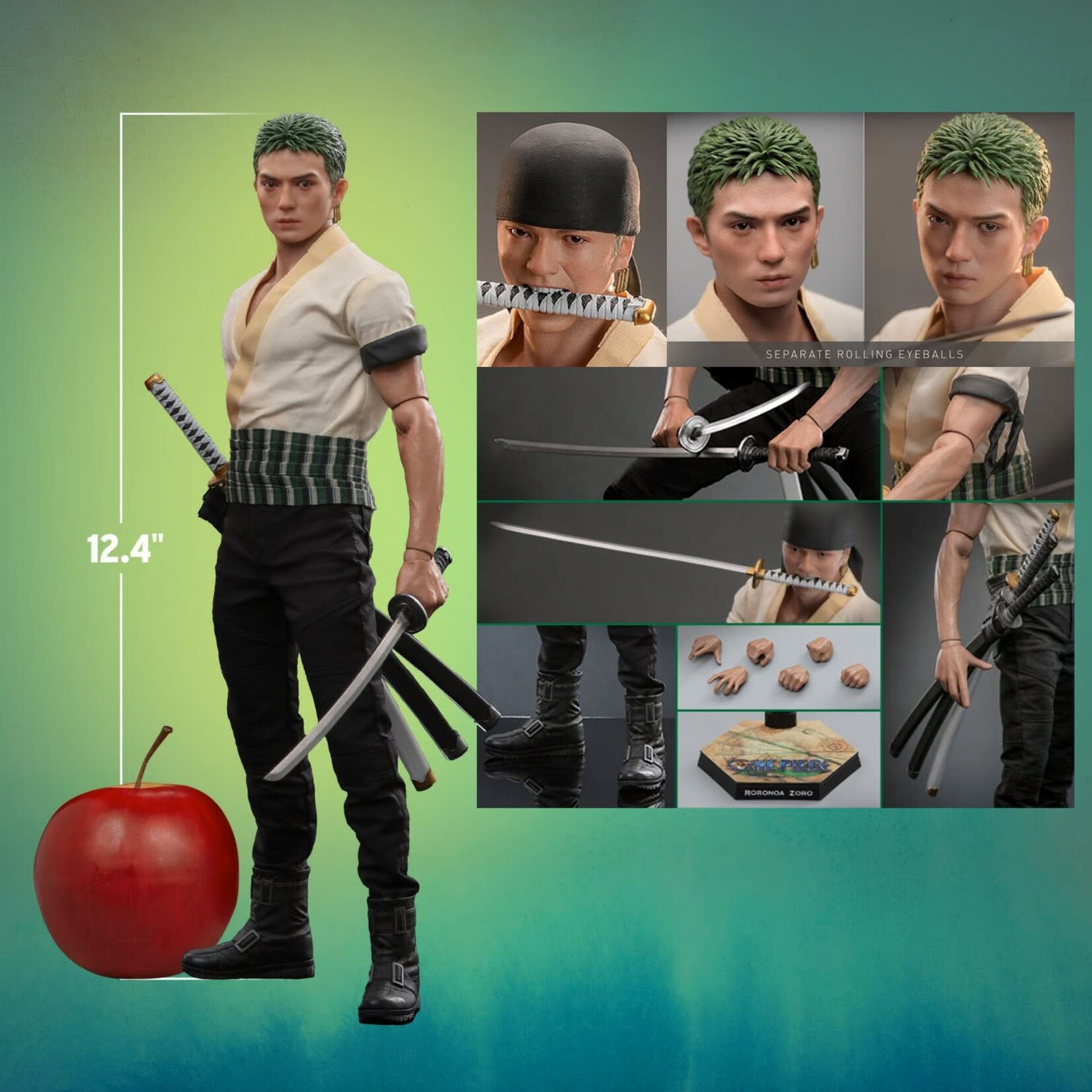 HOT TOYS ZORO SIXTH SCALE FIGURE TMS110