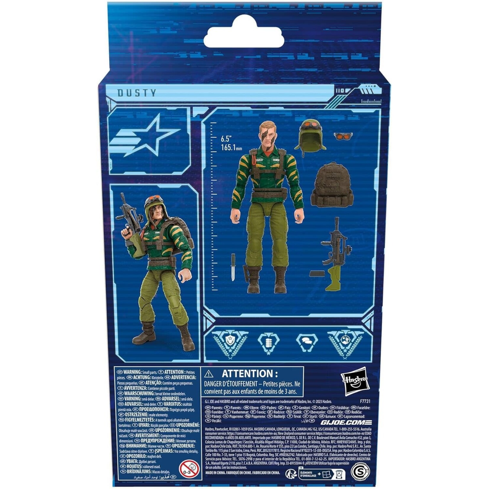 HASBRO DUSTY (TIGER FORCE) CLASSIFIED 65