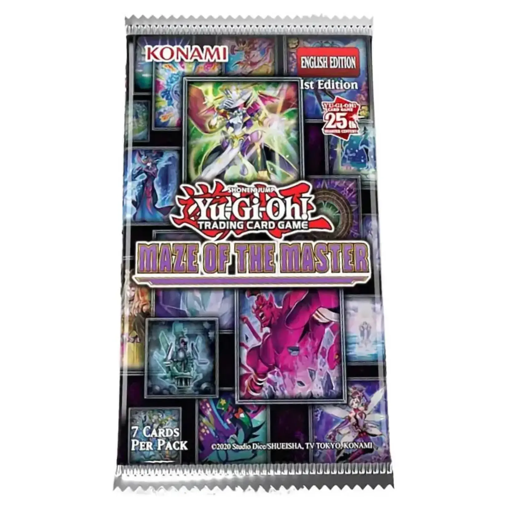 KONAMI MAZE OF THE MASTER - YU-GI-OH BOOSTER PACK 1E