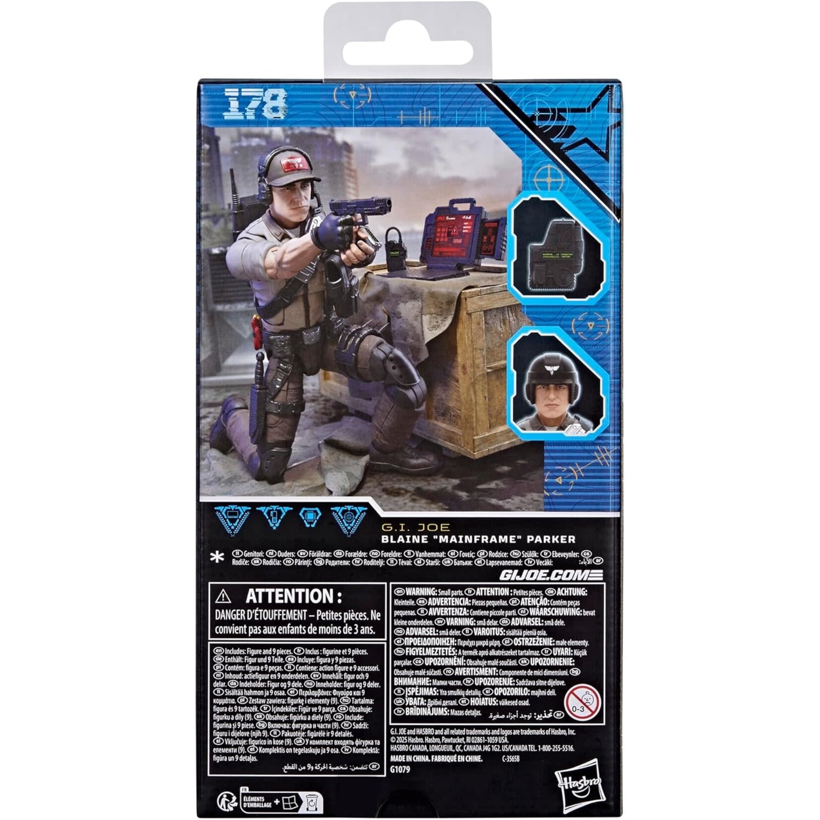 HASBRO BLAINE "MAINFRAME" PARKER 178