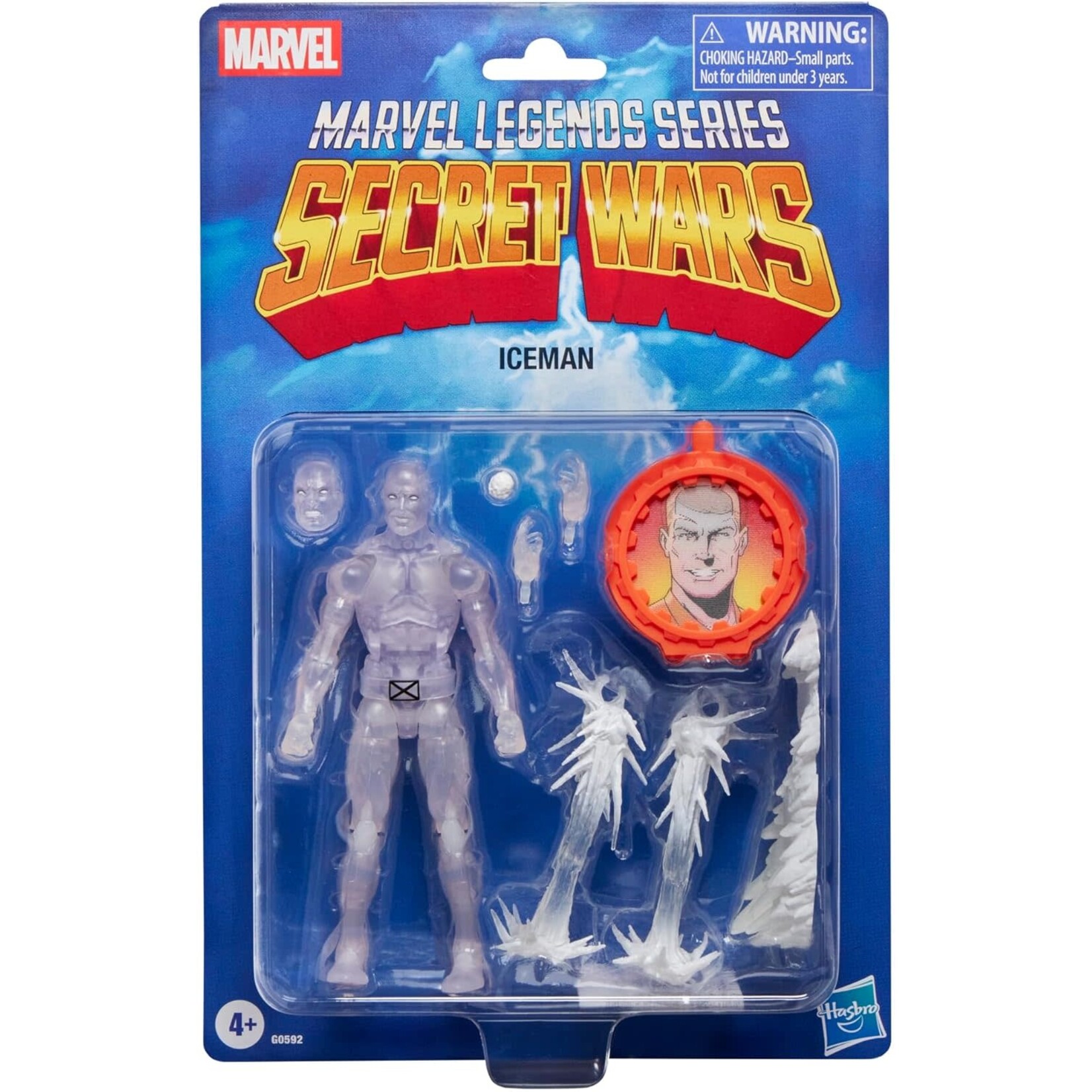 HASBRO ICEMAN SECRET WARS