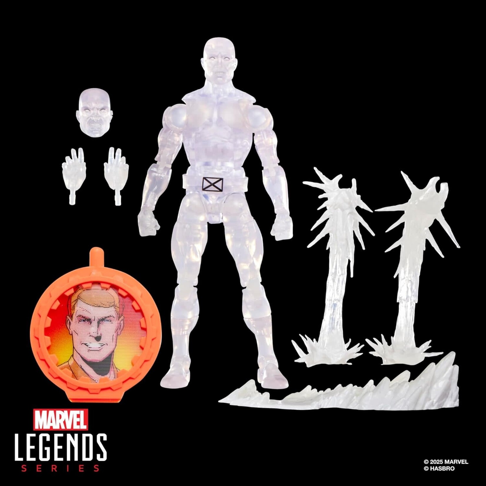 HASBRO ICEMAN SECRET WARS