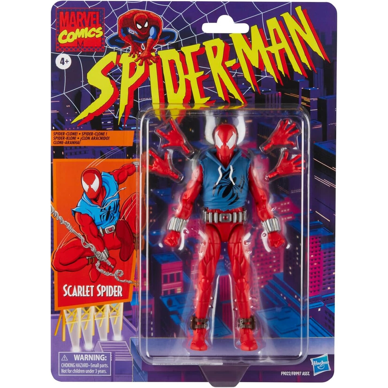 HASBRO SCARLET SPIDER  - SPIDER-MAN RETRO