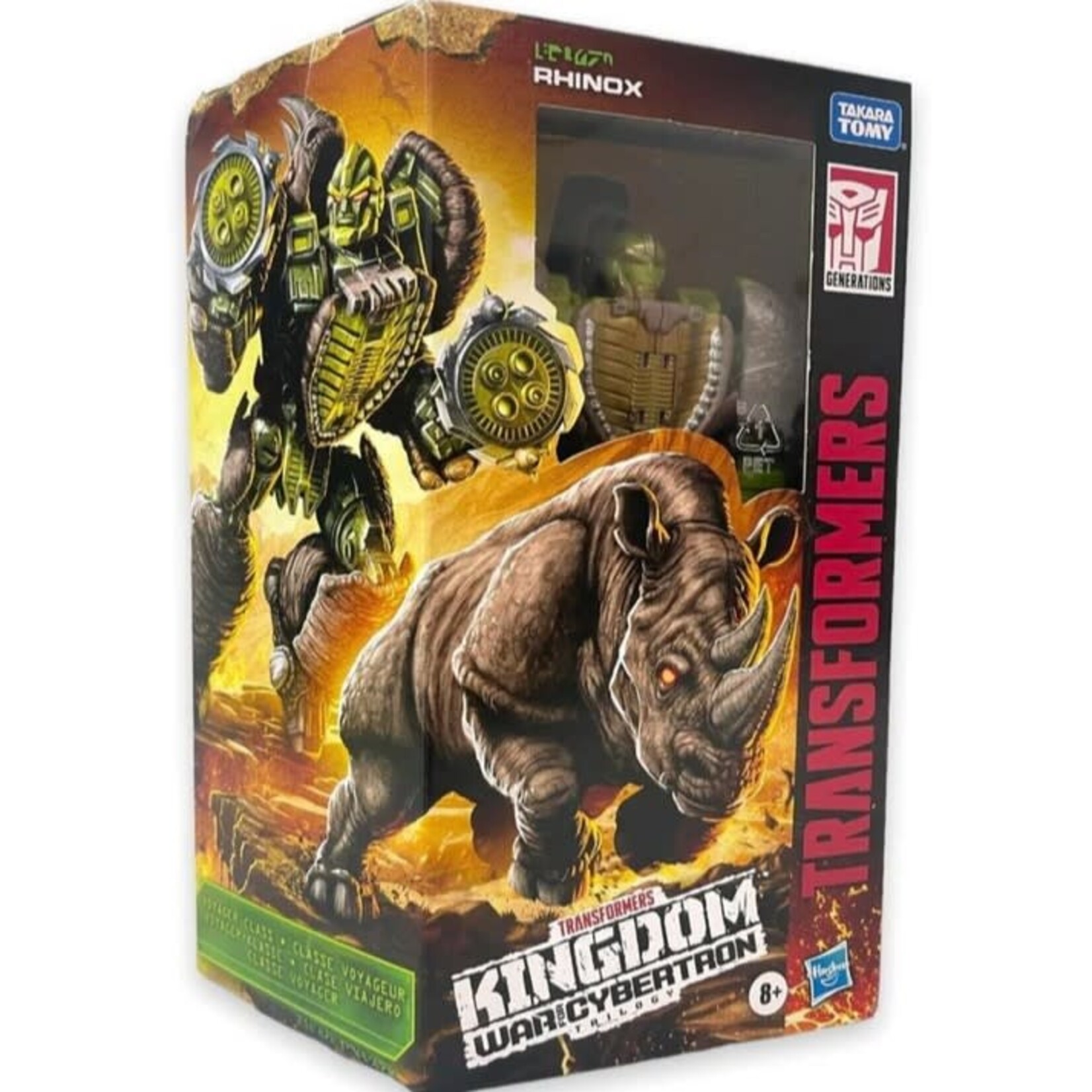 HASBRO/TAKARA TOMY RHINOX - KINGDOM - VOYAGER CLASS WFC-K27