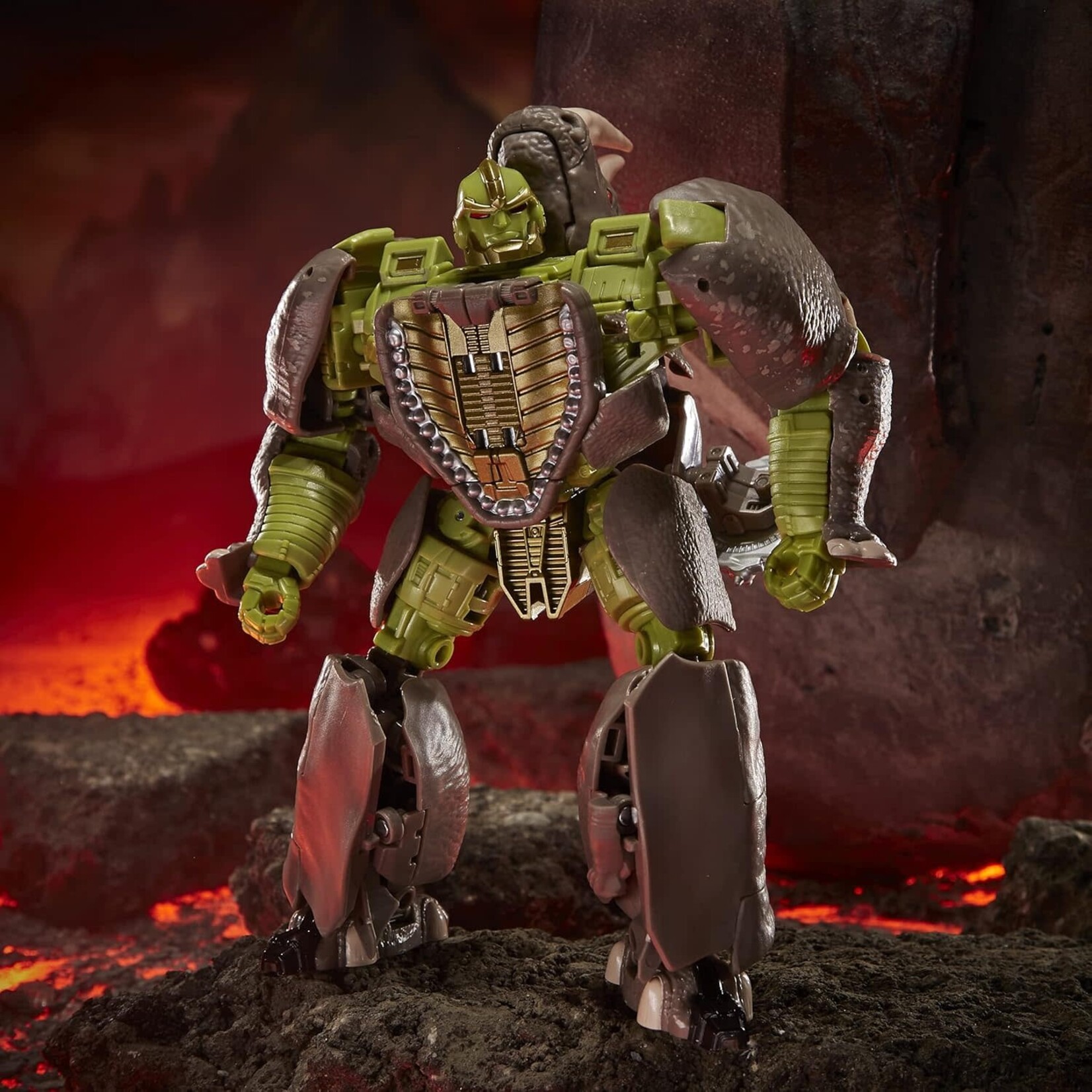 HASBRO/TAKARA TOMY RHINOX - KINGDOM - VOYAGER CLASS WFC-K27
