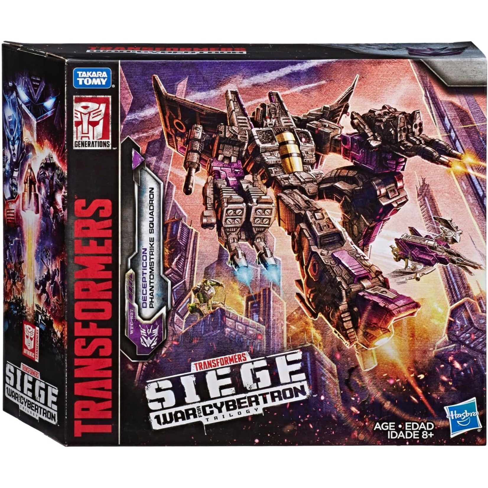 HASBRO/TAKARA TOMY DECEPTICON PHANTOMSTRIKE SQUADRON