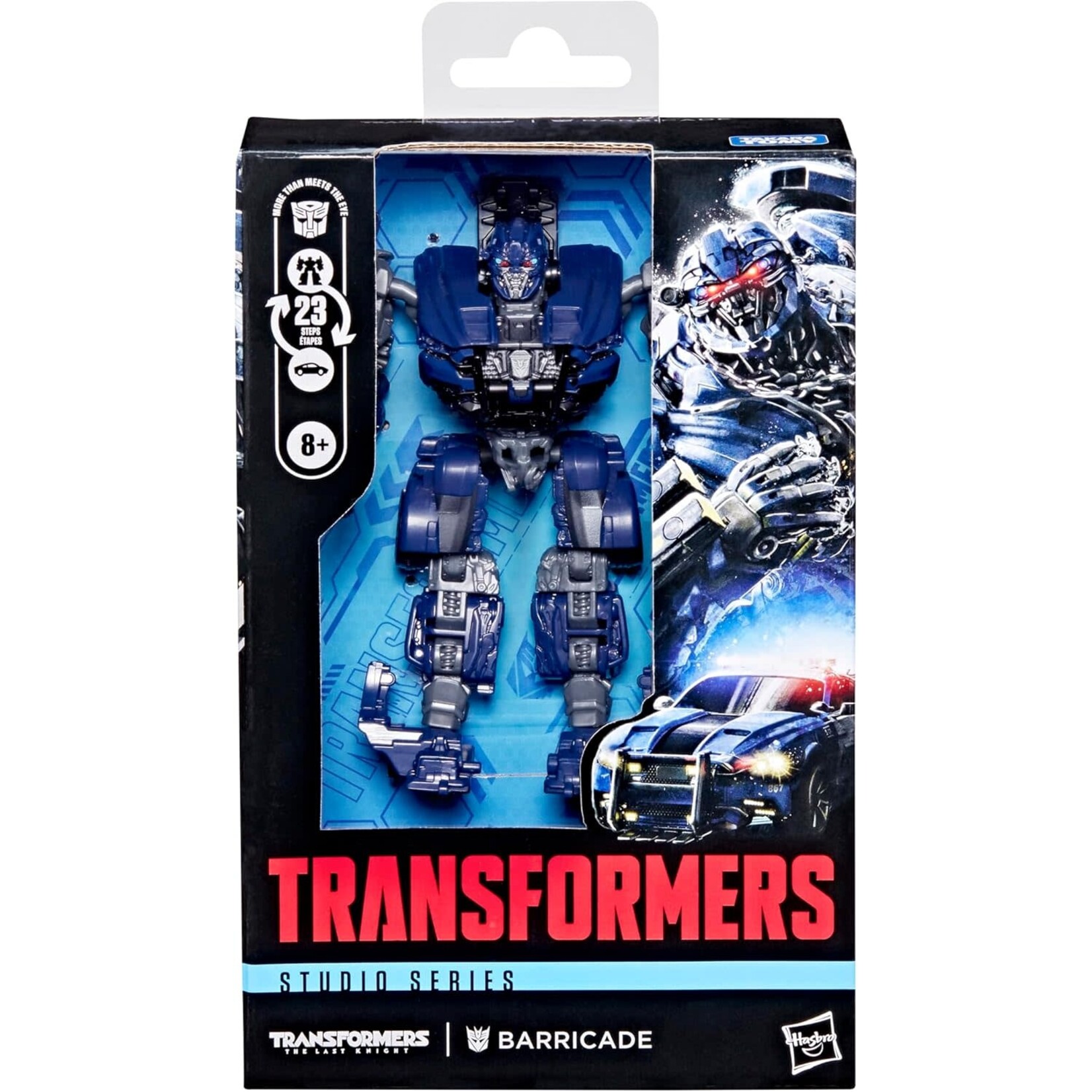 HASBRO/TAKARA TOMY BARRICADE THE LAST KNIGHT DELUXE