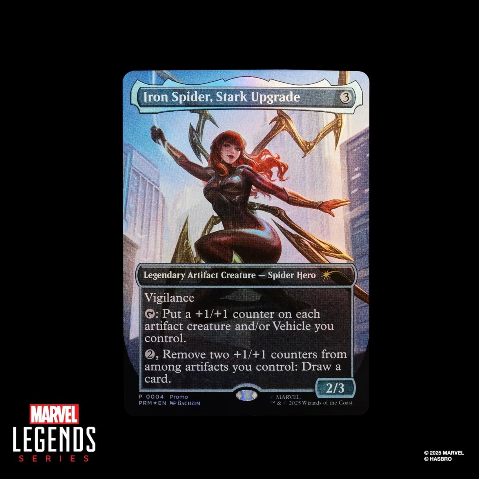 HASBRO MARY JANE WATSON (IRON SPIDER) W/ MTG CARD