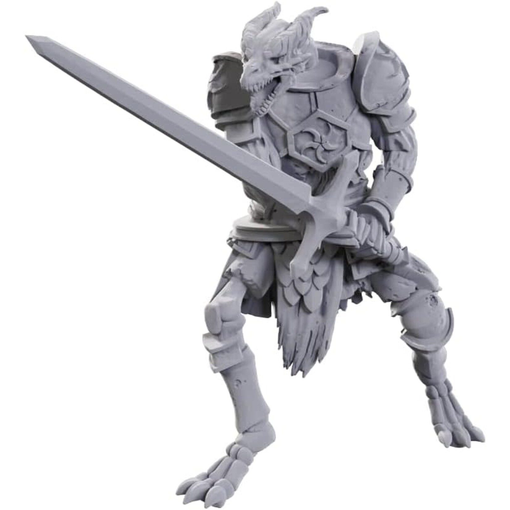 WIZKIDS/NECA SKELETON KNIGHTS - D&D NMM UNPAINTED 50TH ANNIVERSARY LIMITED EDITION