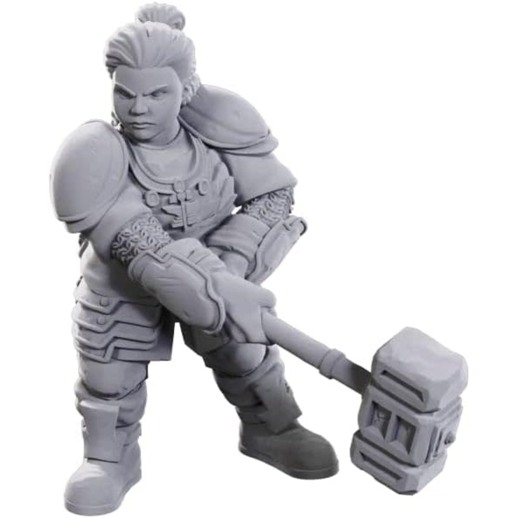 WIZKIDS/NECA DWARVES - D&D NMM UNPAINTED 50TH ANNIVERSARY LIMITED EDITION