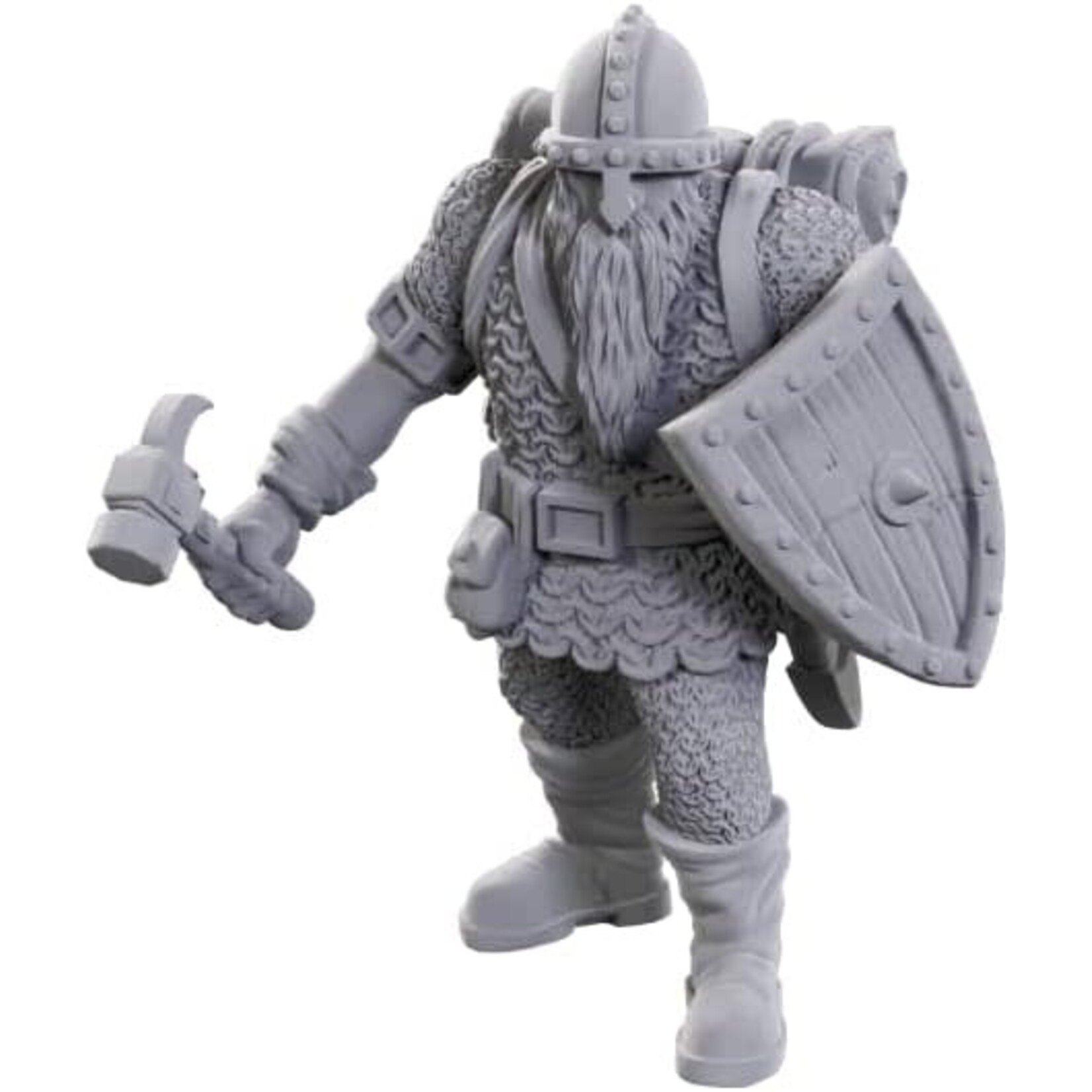 WIZKIDS/NECA DWARVES - D&D NMM UNPAINTED 50TH ANNIVERSARY LIMITED EDITION