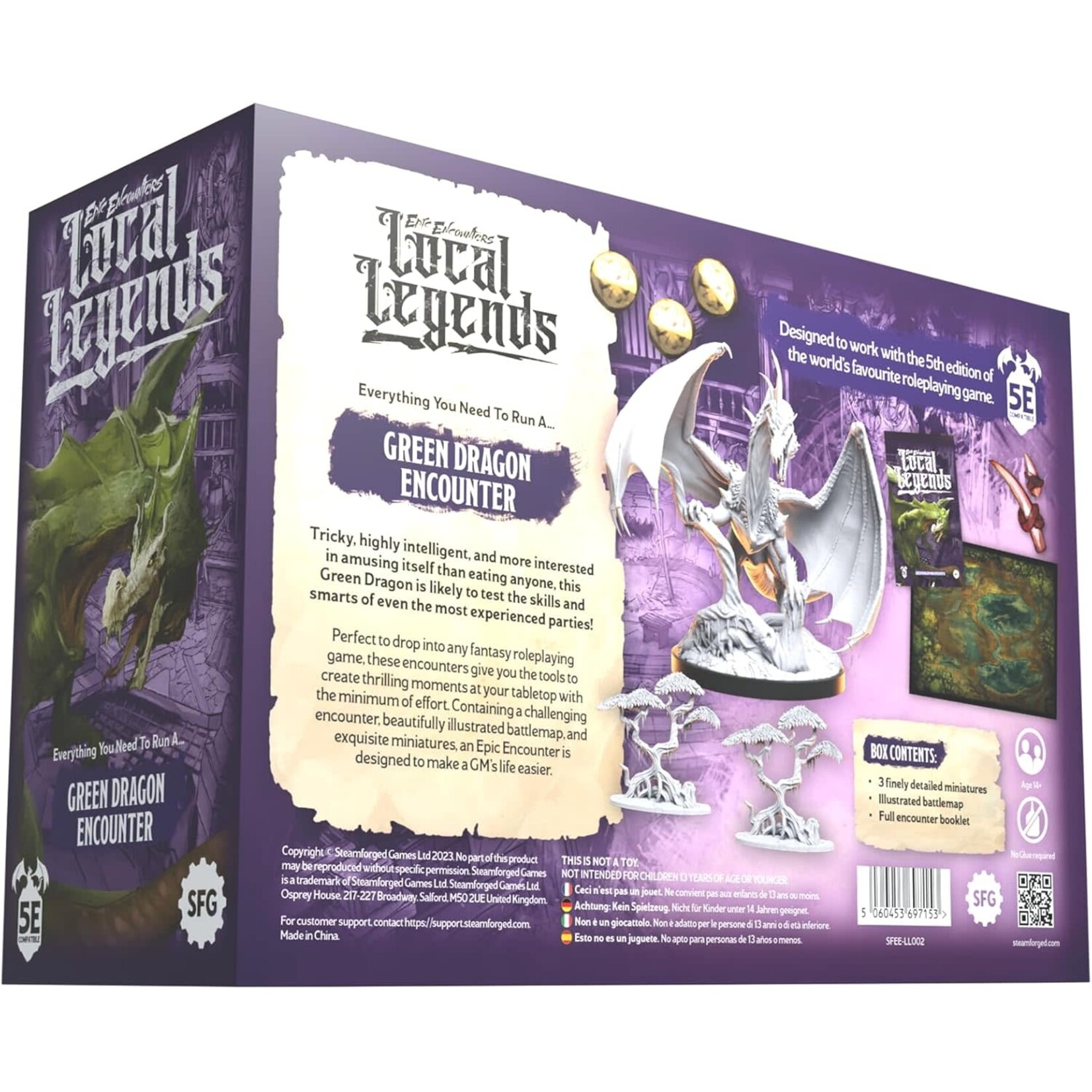 Steamforged Games Ltd. GREEN DRAGON ENCOUNTER