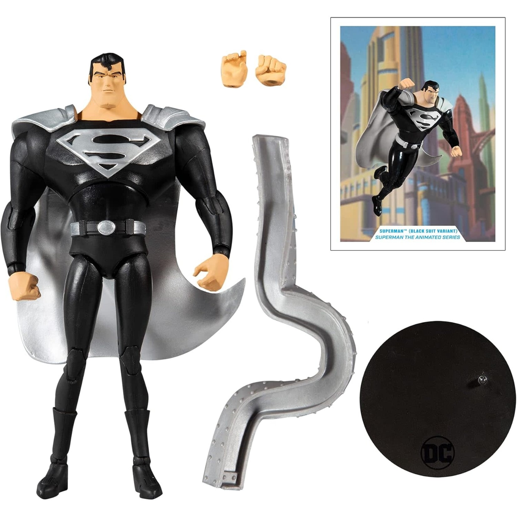 SUPERMAN (BLACK SUIT VARIANT) THE ANIMATED SERIES