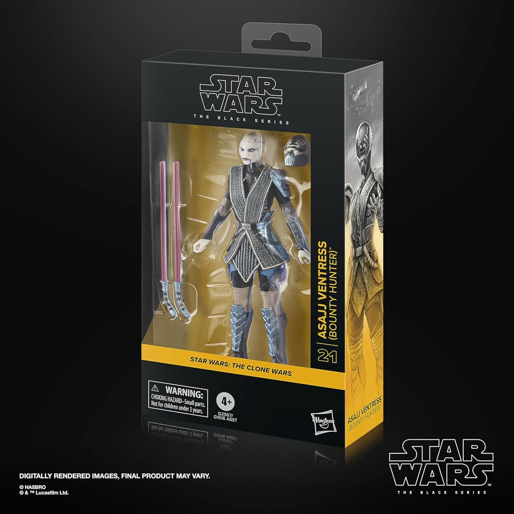 HASBRO ASAJJ VENTRESS (BOUNTY HUNTER)