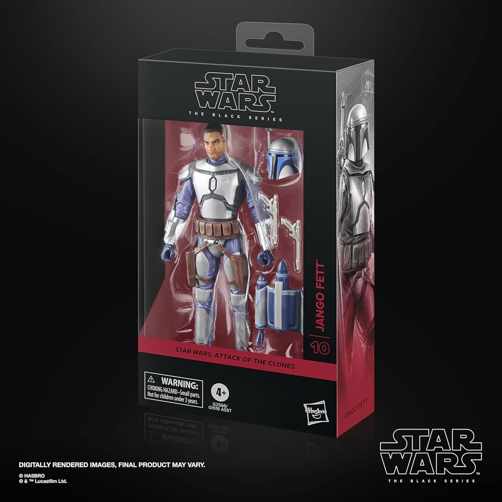 DISNEY HASBRO JANGO FETT 10