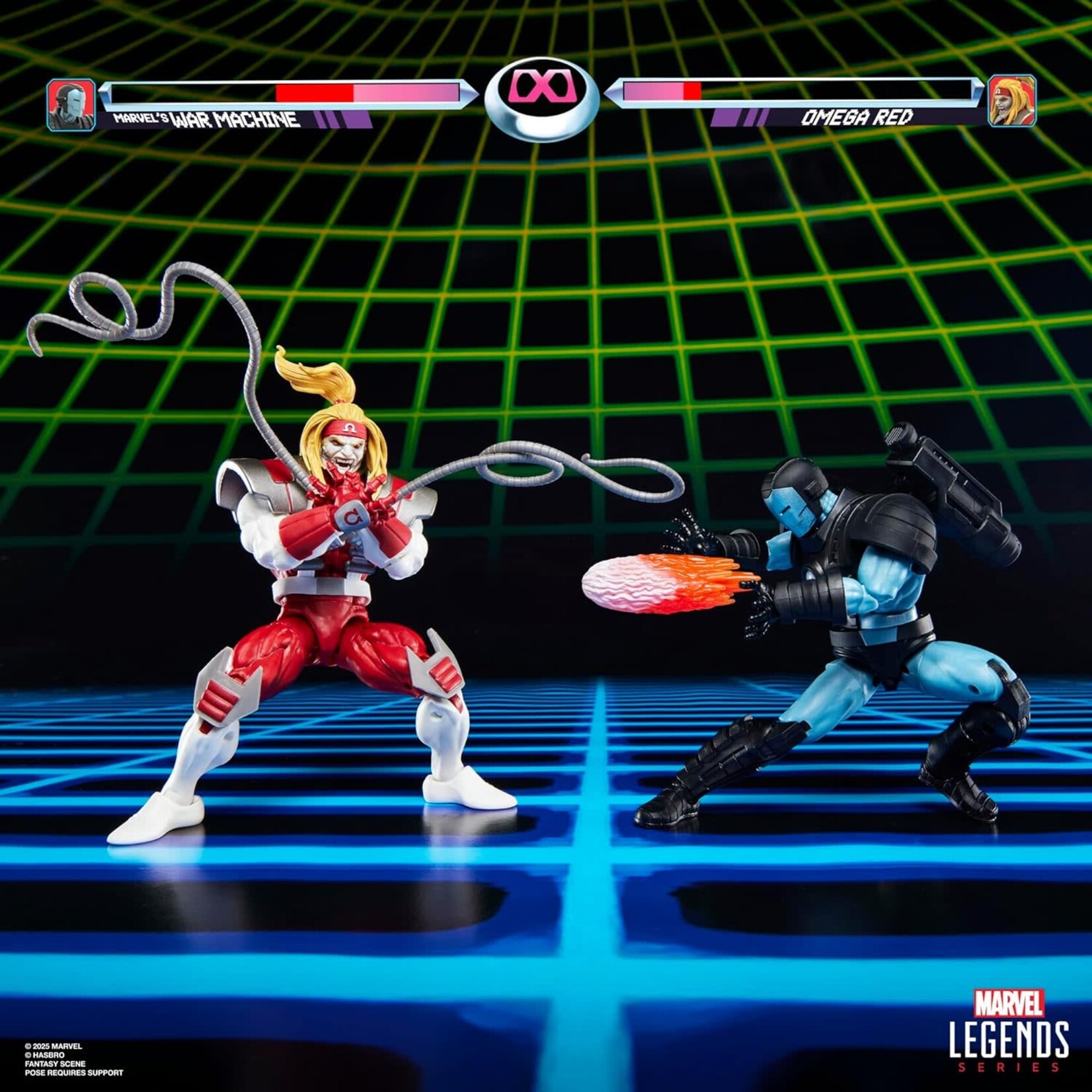 HASBRO WAR MACHINE VS OMEGA RED