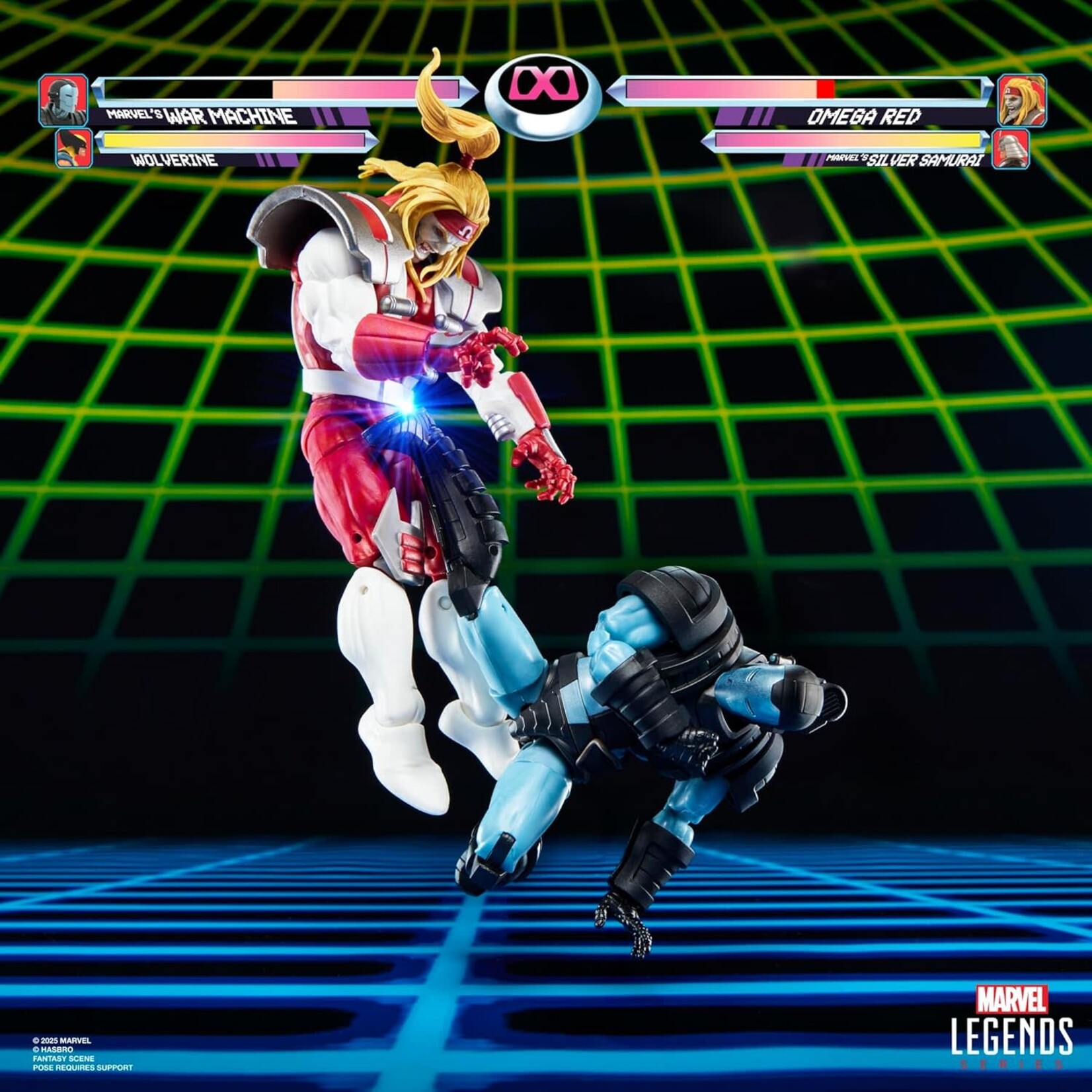 HASBRO WAR MACHINE VS OMEGA RED
