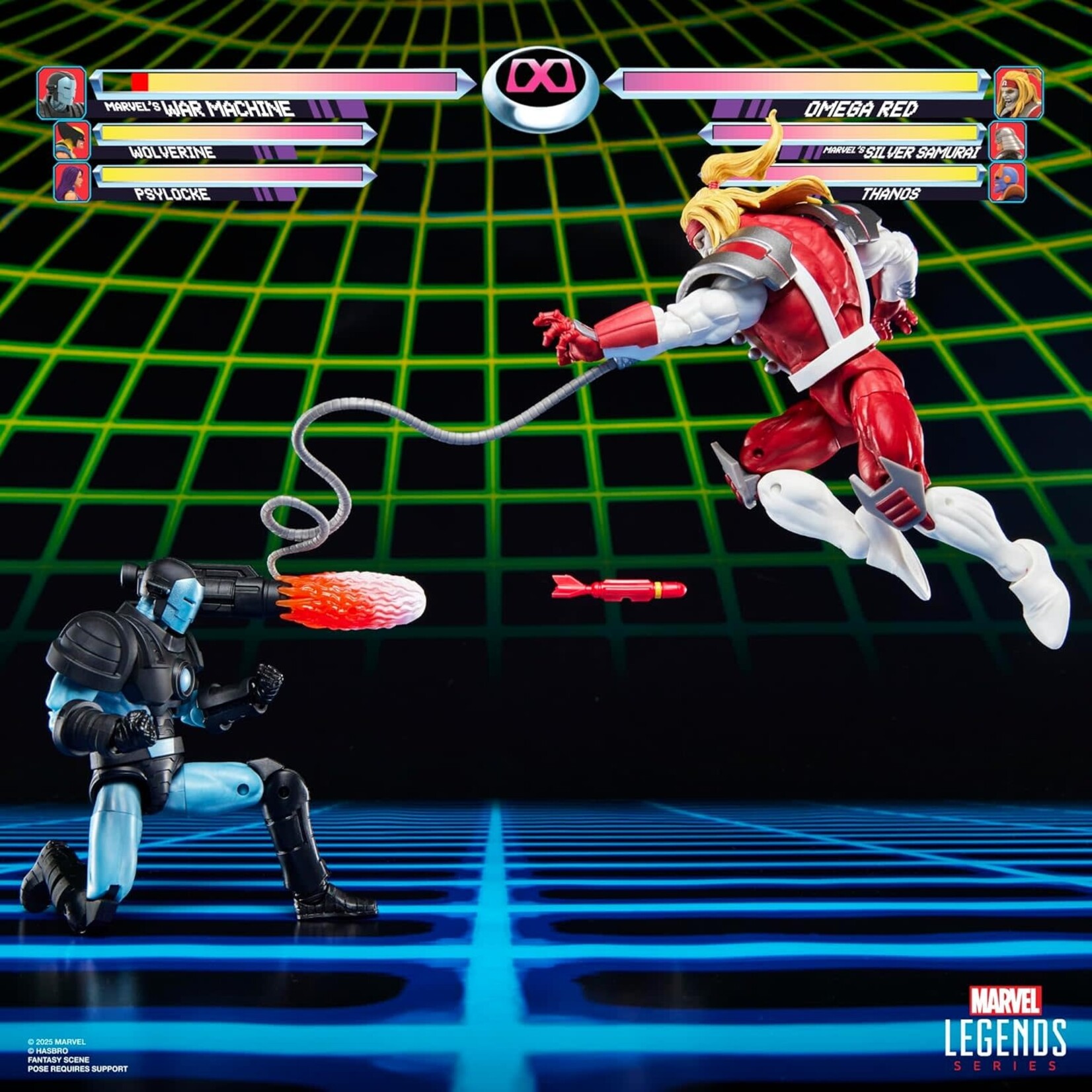 HASBRO WAR MACHINE VS OMEGA RED