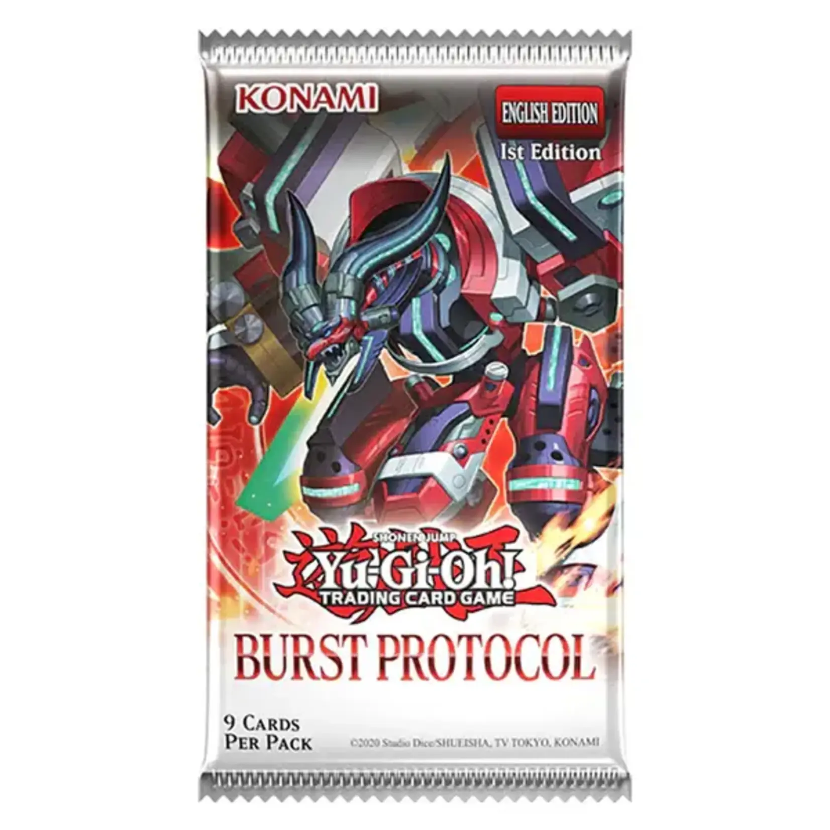 KONAMI BURST PROTOCOL YGO CORE BOOSTER PACK (SINGLE)