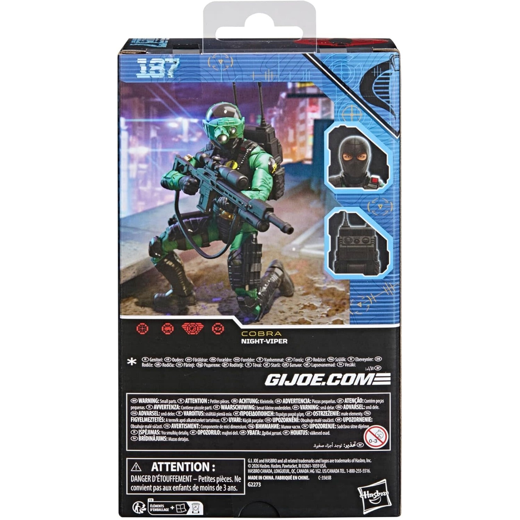 HASBRO NIGHT-VIPER 187