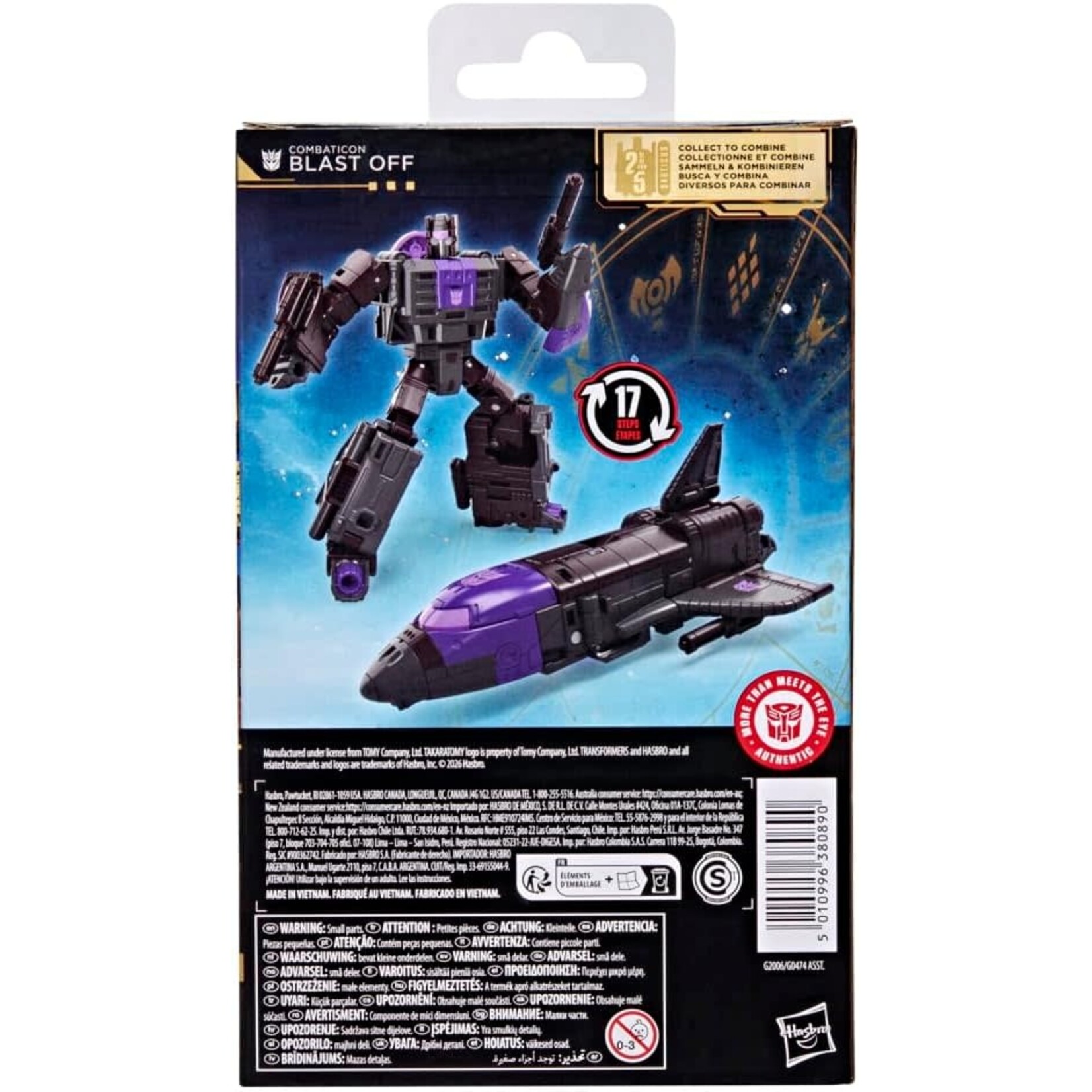 HASBRO/TAKARA TOMY COMBATICON BLAST OFF DELUXE