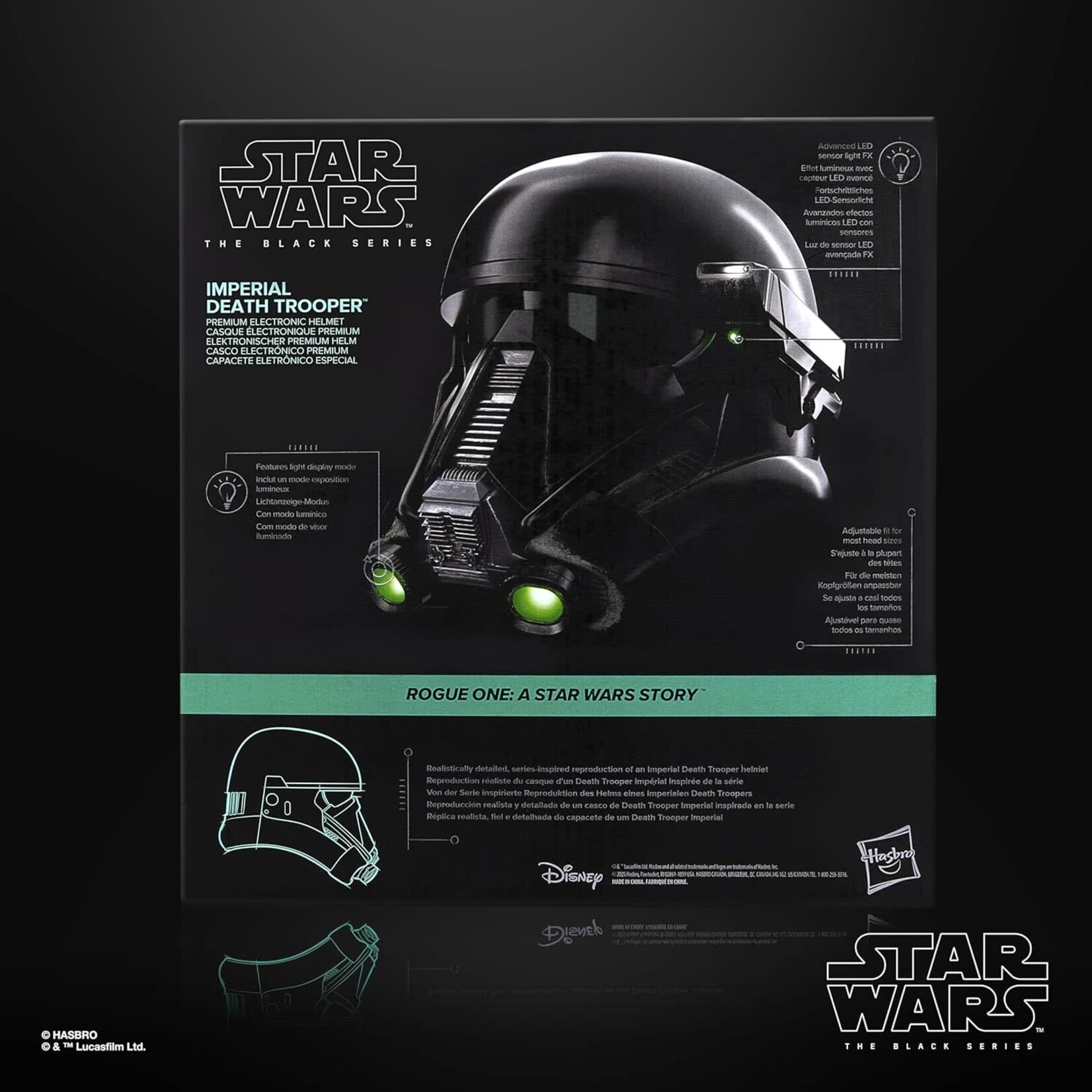 HASBRO IMPERIAL DEATH TROOPER HELMET