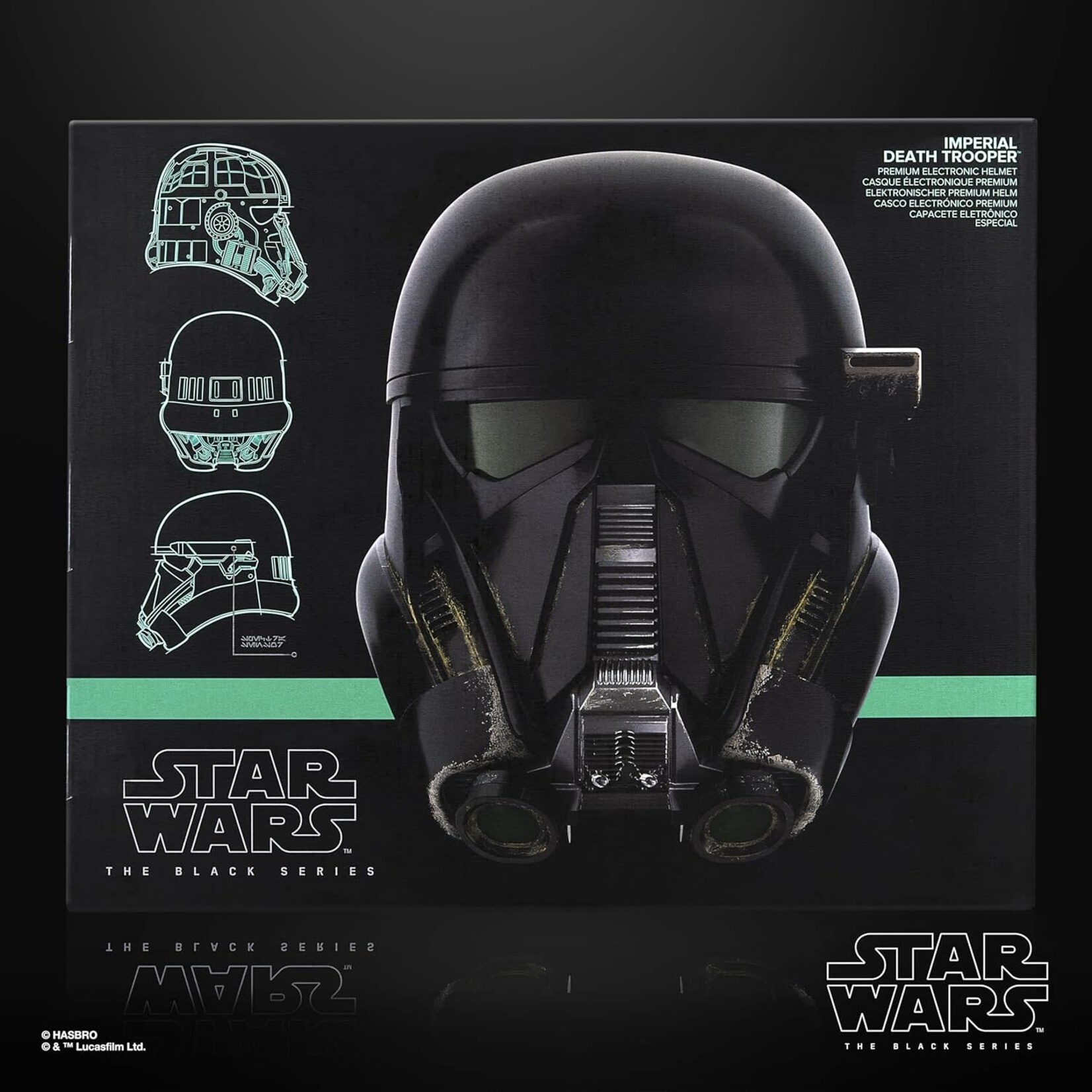 HASBRO IMPERIAL DEATH TROOPER HELMET