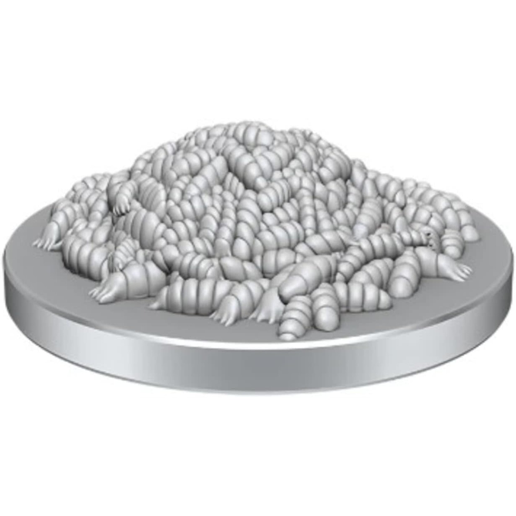 WIZARDS OF THE COAST SWARM OF ROT GRUBS & ROT GRUB VICTIM - UNPAINTED WAVE 28