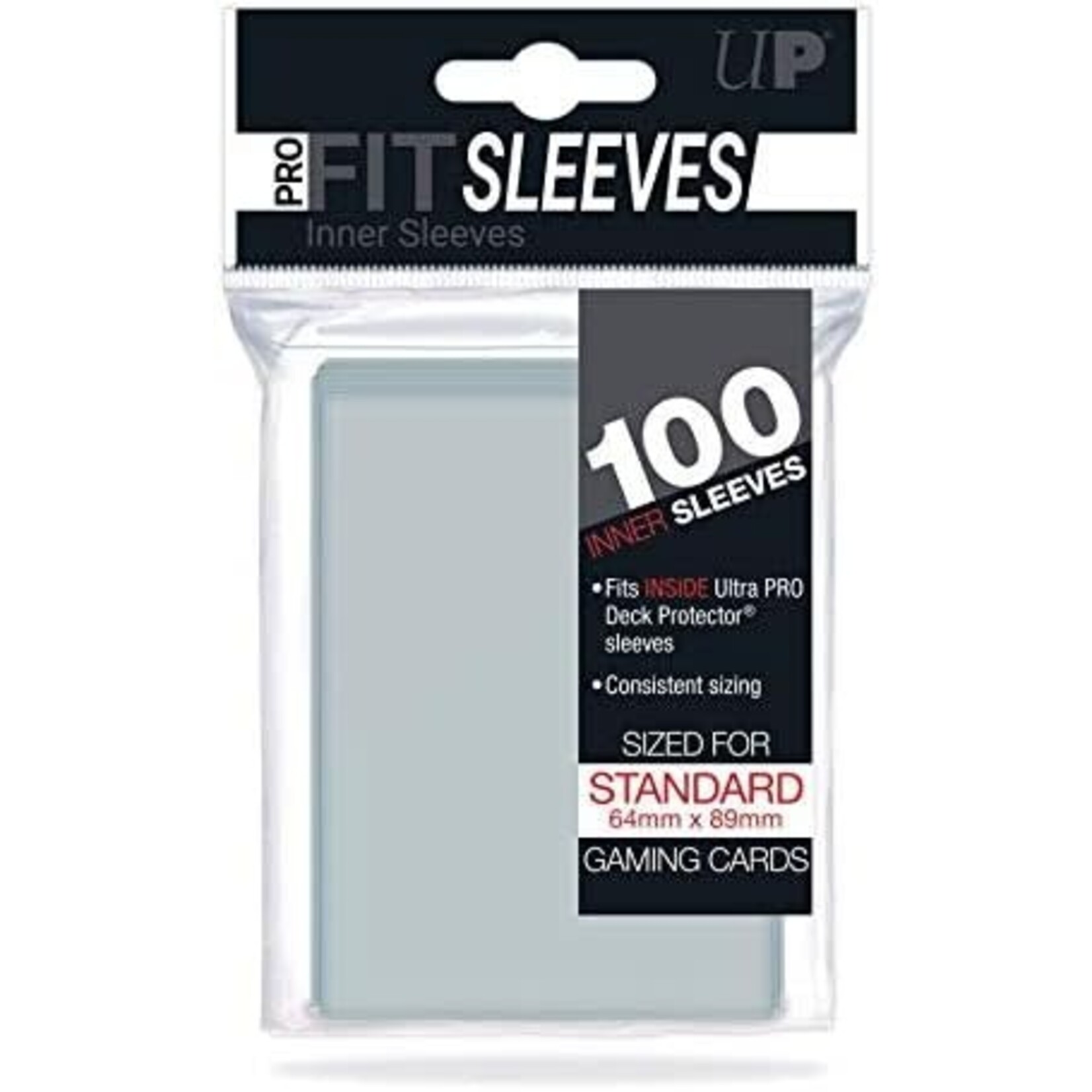 ULTRA PRO UP PRO-FIT STANDARD SLEEVES 100CT
