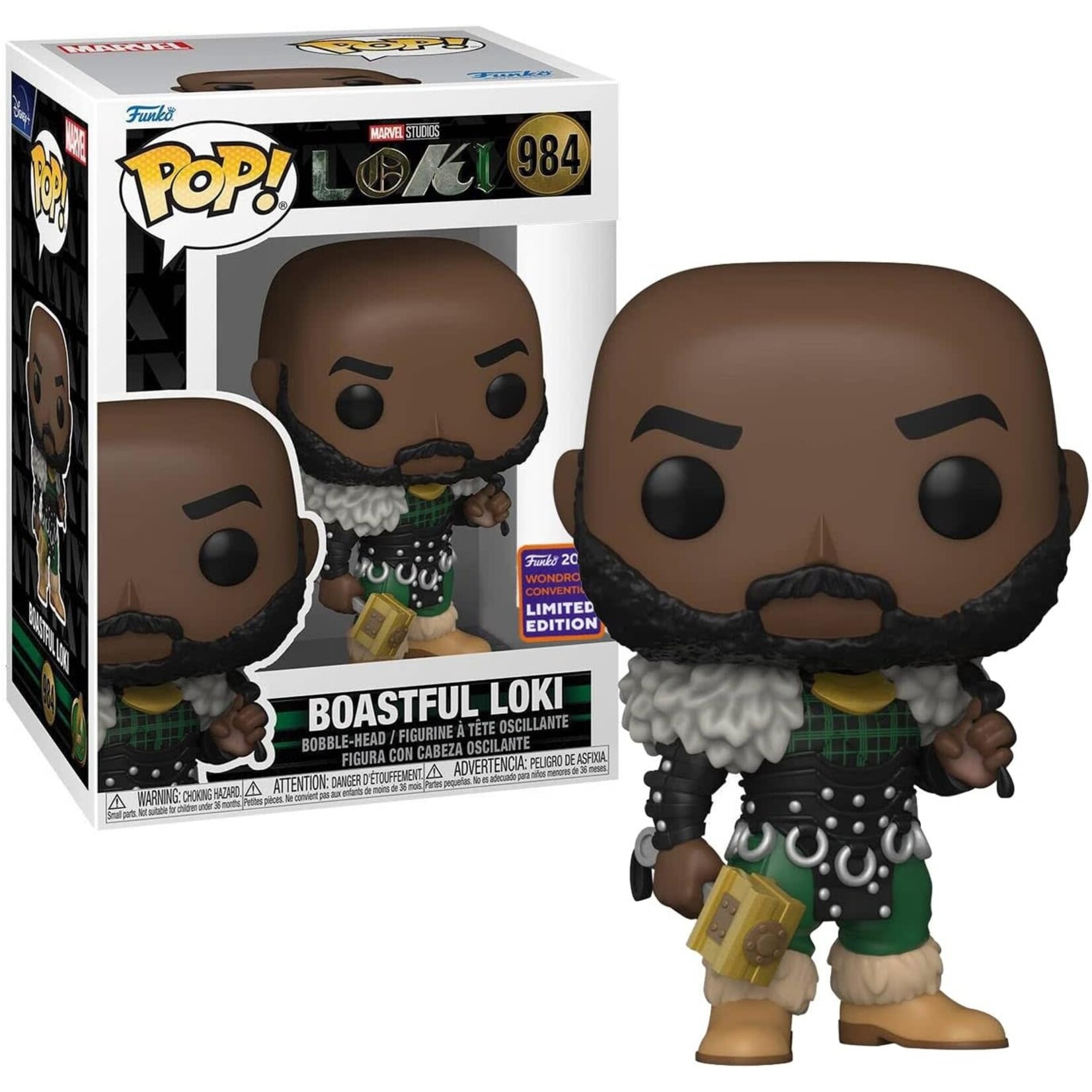 FUNKO BOASTFUL LOKI 984 WC 2022