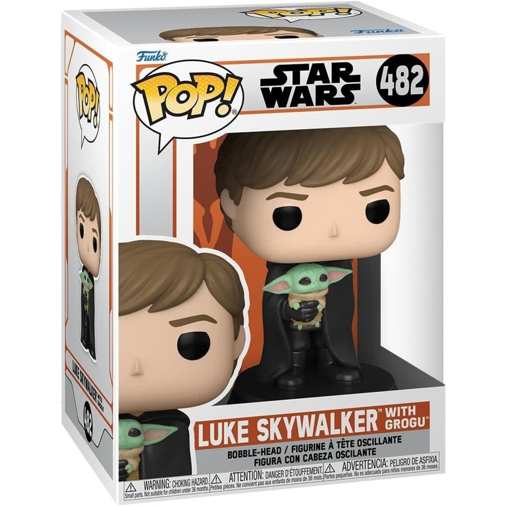 FUNKO LUKE SKYWALKER WITH GROGU 482
