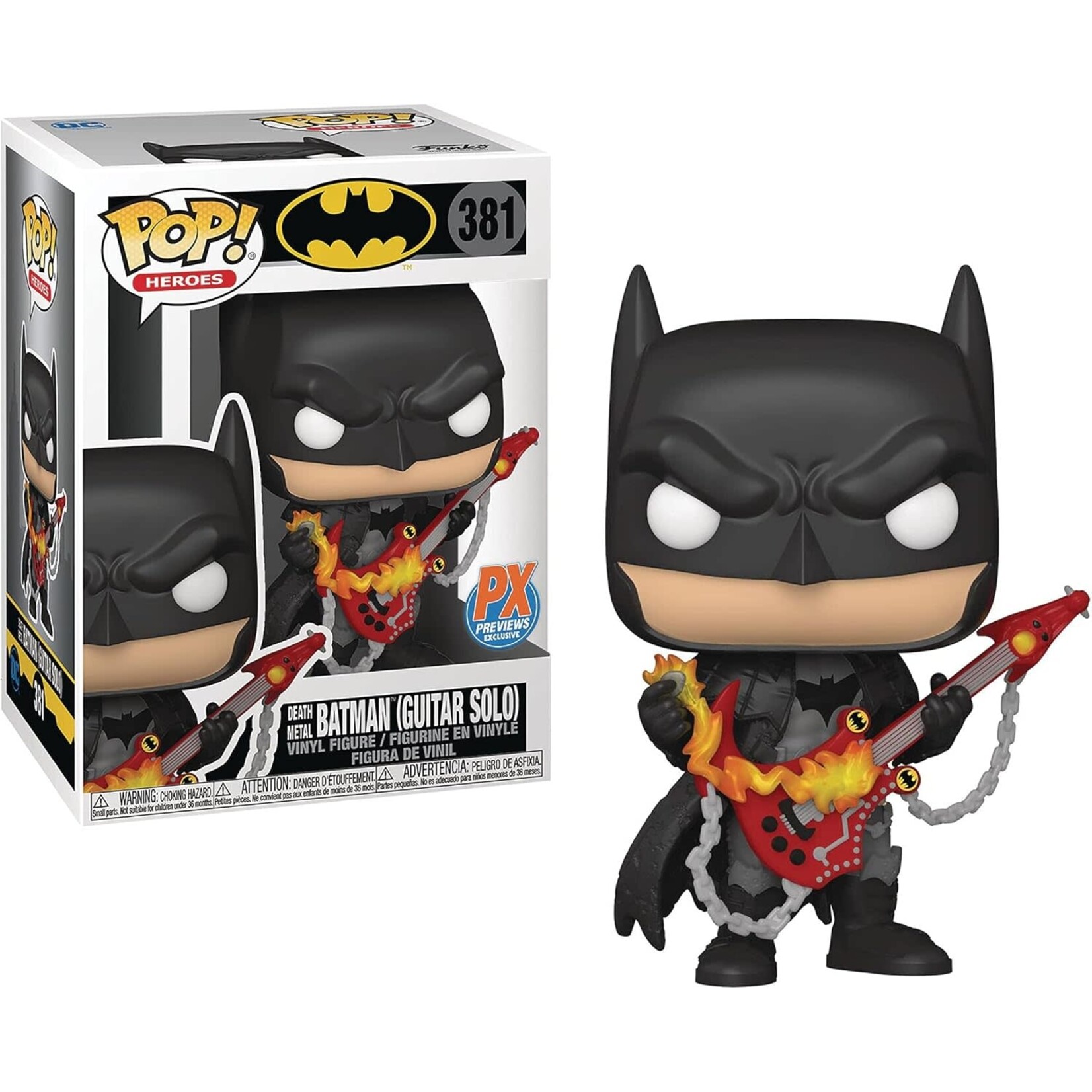 FUNKO DEATH METAL BATMAN (GUITAR SOLO) 381