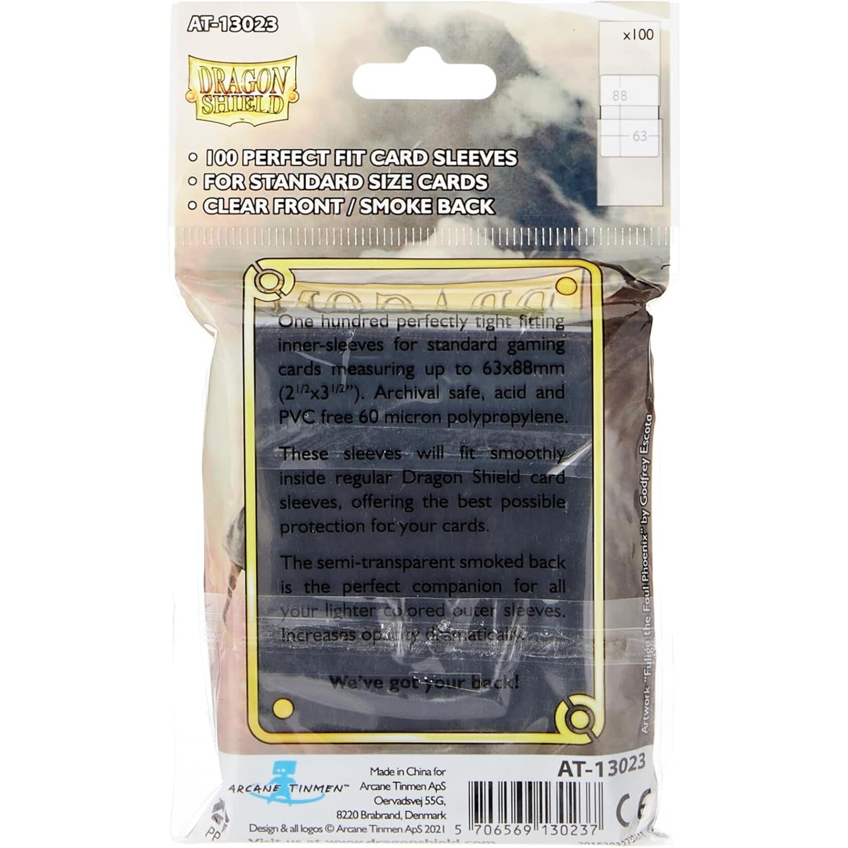 ARCANE TINMEN PERFECT FIT SMOKE 100CT BAG