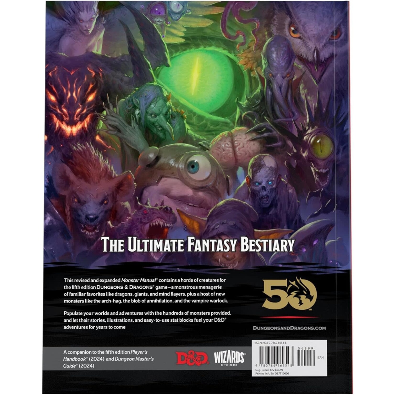 FUNKO D&D 5TH EDITION MONSTER MANUAL 2024