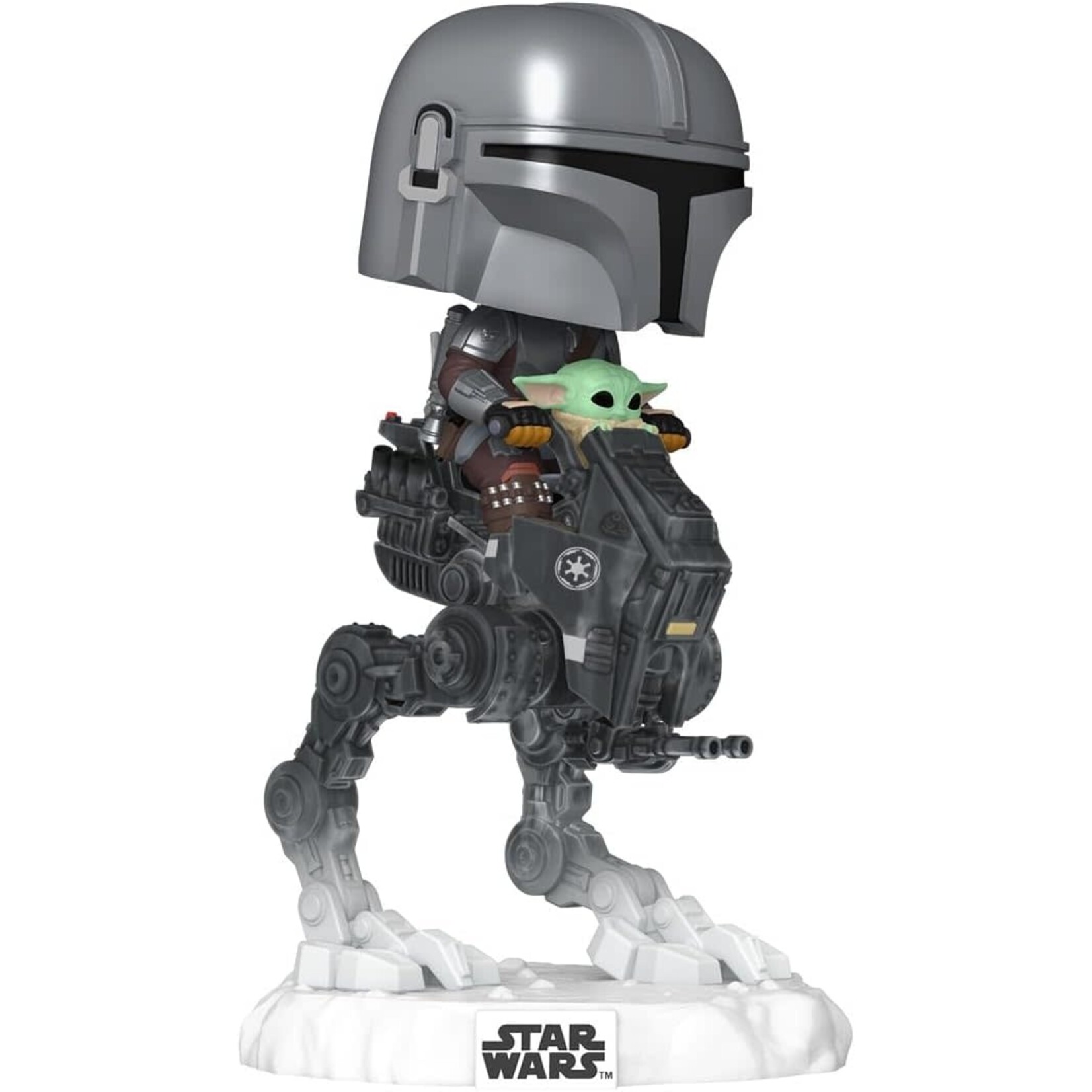 FUNKO THE MANDALORIAN W/ GROGU AT-RT 837 DLX